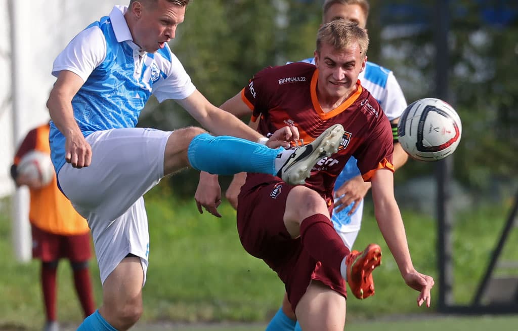 «Темп» 0:1 «Знамя Труда». FONBET Кубок России. 10.09.2025. СМИ: Владимир Мартынов («CX News»), Александр Чёрный («Алтайский спорт»), Виталий Барабаш (Сетевое издание "Толк"), Андрей Каспришин («Алтайская правда») — кадр 723