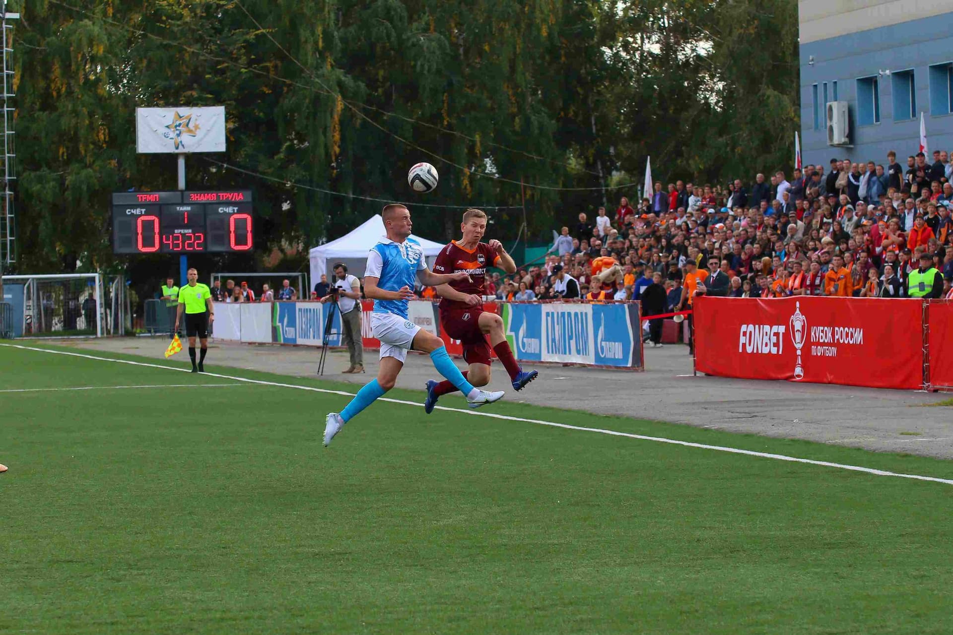 «Темп» 0:1 «Знамя Труда». FONBET Кубок России. 10.09.2025. СМИ: Владимир Мартынов («CX News»), Александр Чёрный («Алтайский спорт»), Виталий Барабаш (Сетевое издание "Толк"), Андрей Каспришин («Алтайская правда») — кадр 595