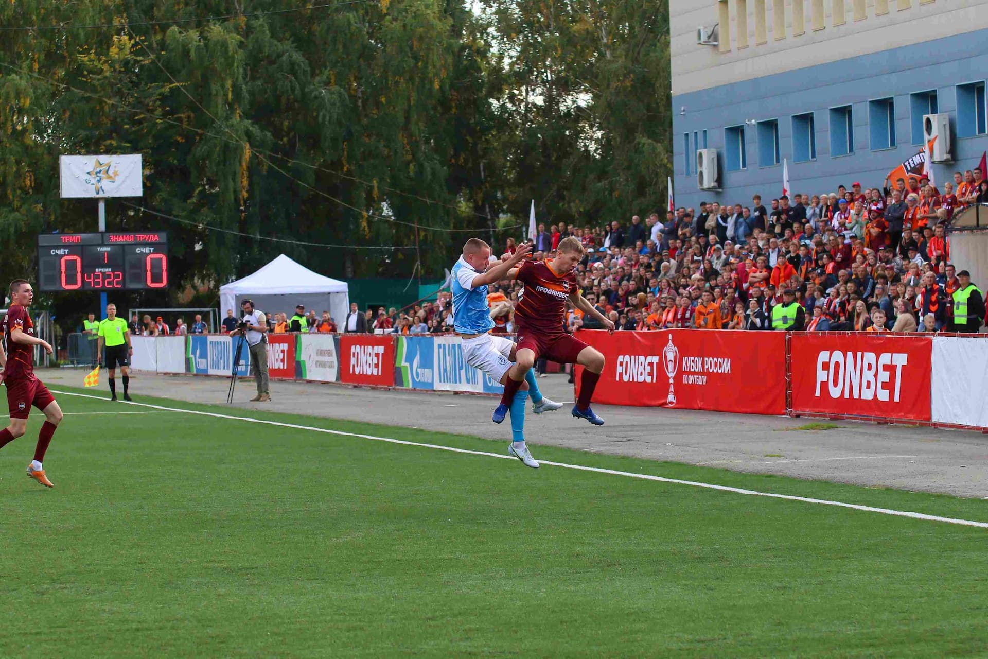 «Темп» 0:1 «Знамя Труда». FONBET Кубок России. 10.09.2025. СМИ: Владимир Мартынов («CX News»), Александр Чёрный («Алтайский спорт»), Виталий Барабаш (Сетевое издание "Толк"), Андрей Каспришин («Алтайская правда») — кадр 596