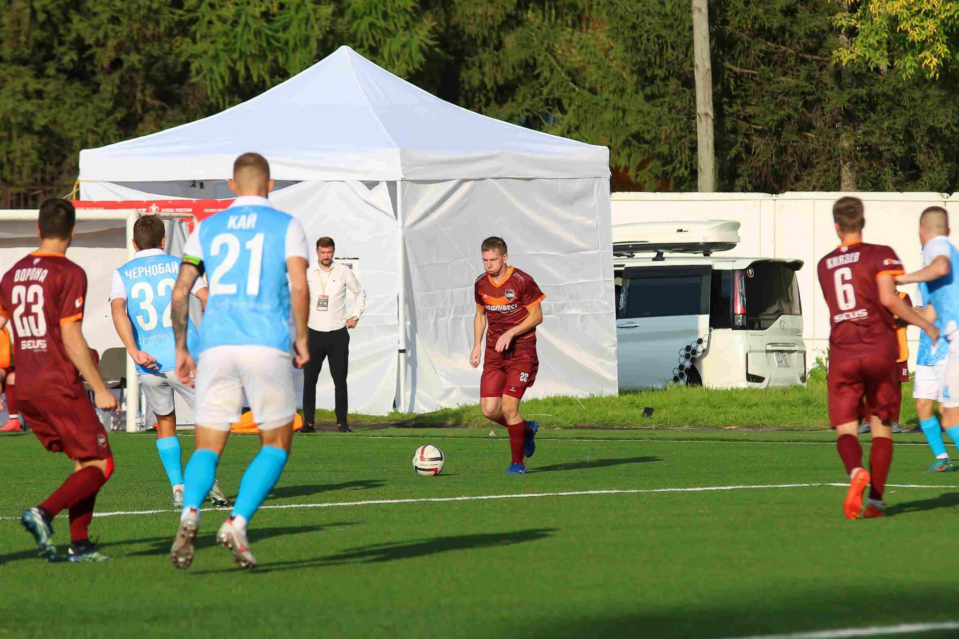 «Темп» 0:1 «Знамя Труда». FONBET Кубок России. 10.09.2025. СМИ: Владимир Мартынов («CX News»), Александр Чёрный («Алтайский спорт»), Виталий Барабаш (Сетевое издание "Толк"), Андрей Каспришин («Алтайская правда») — кадр 612