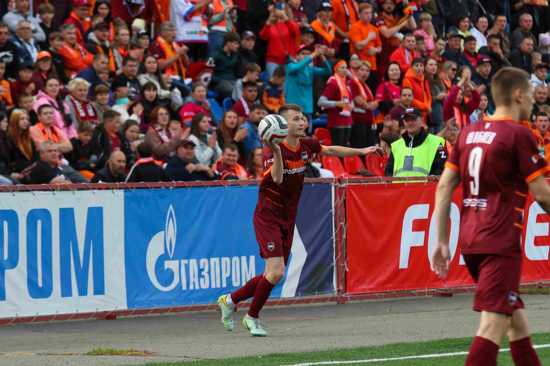 «Темп» 0:1 «Знамя Труда». FONBET Кубок России. 10.09.2025. СМИ: Владимир Мартынов («CX News»), Александр Чёрный («Алтайский спорт»), Виталий Барабаш (Сетевое издание "Толк"), Андрей Каспришин («Алтайская правда») — кадр 618