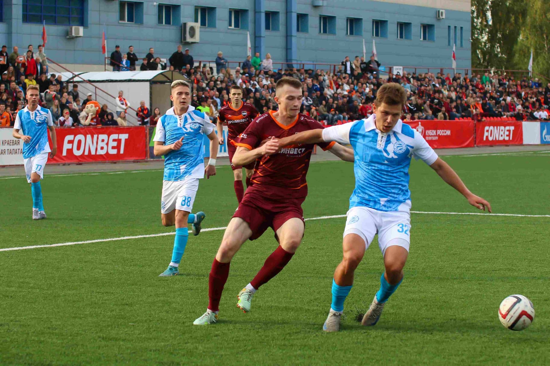 «Темп» 0:1 «Знамя Труда». FONBET Кубок России. 10.09.2025. СМИ: Владимир Мартынов («CX News»), Александр Чёрный («Алтайский спорт»), Виталий Барабаш (Сетевое издание "Толк"), Андрей Каспришин («Алтайская правда») — кадр 629