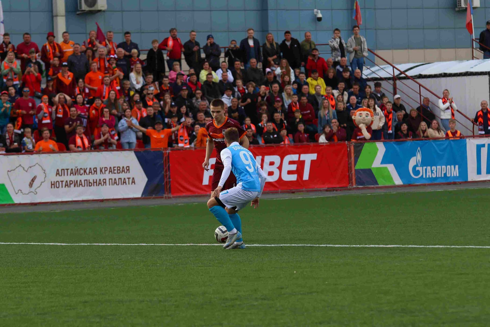 «Темп» 0:1 «Знамя Труда». FONBET Кубок России. 10.09.2025. СМИ: Владимир Мартынов («CX News»), Александр Чёрный («Алтайский спорт»), Виталий Барабаш (Сетевое издание "Толк"), Андрей Каспришин («Алтайская правда») — кадр 635