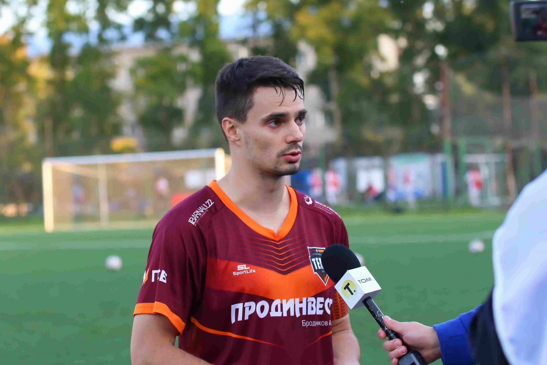 «Темп» 0:1 «Знамя Труда». FONBET Кубок России. 10.09.2025. СМИ: Владимир Мартынов («CX News»), Александр Чёрный («Алтайский спорт»), Виталий Барабаш (Сетевое издание "Толк"), Андрей Каспришин («Алтайская правда») — кадр 680