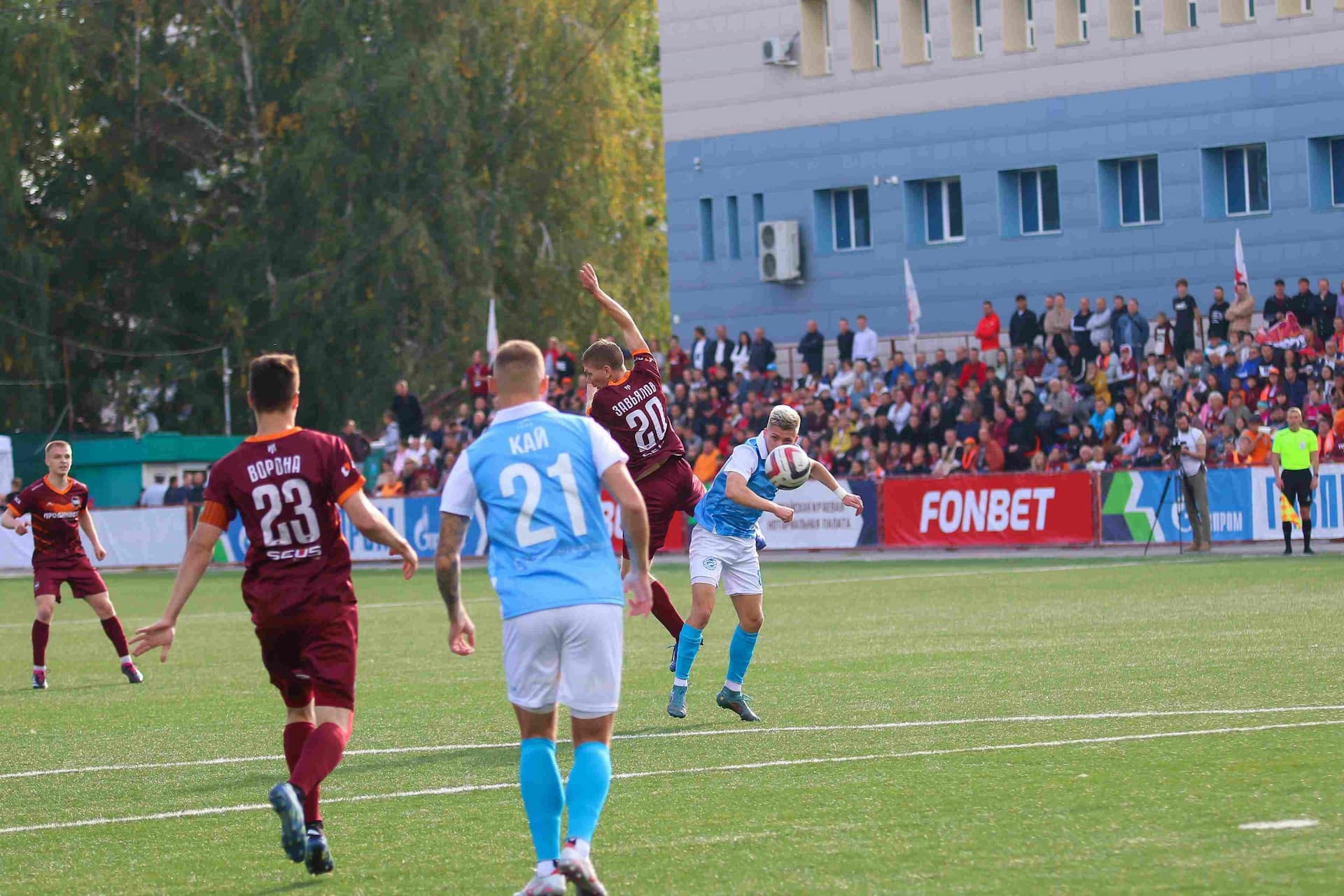 «Темп» 0:1 «Знамя Труда». FONBET Кубок России. 10.09.2025. СМИ: Владимир Мартынов («CX News»), Александр Чёрный («Алтайский спорт»), Виталий Барабаш (Сетевое издание "Толк"), Андрей Каспришин («Алтайская правда») — кадр 550