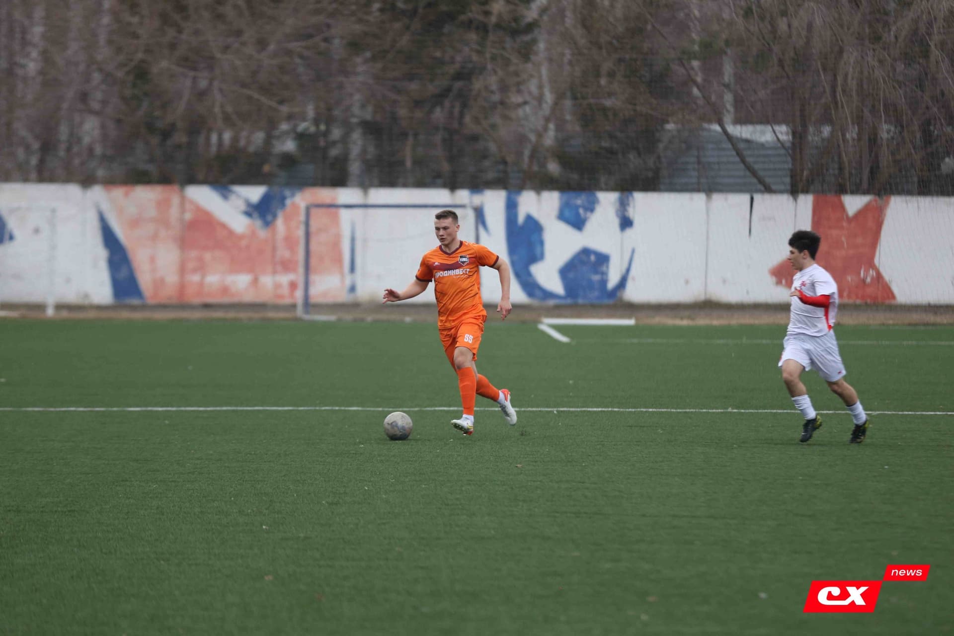 «Темп» 9:1 «Алтай». Турнир памяти В. Фомичёва. 1-й тур. 08.04.25. «CX News», В. Мартынов; «Алтайский спорт», А. Чёрный — кадр 113