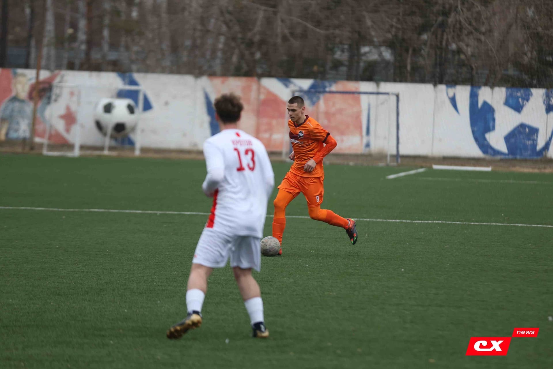 «Темп» 9:1 «Алтай». Турнир памяти В. Фомичёва. 1-й тур. 08.04.25. «CX News», В. Мартынов; «Алтайский спорт», А. Чёрный — кадр 121