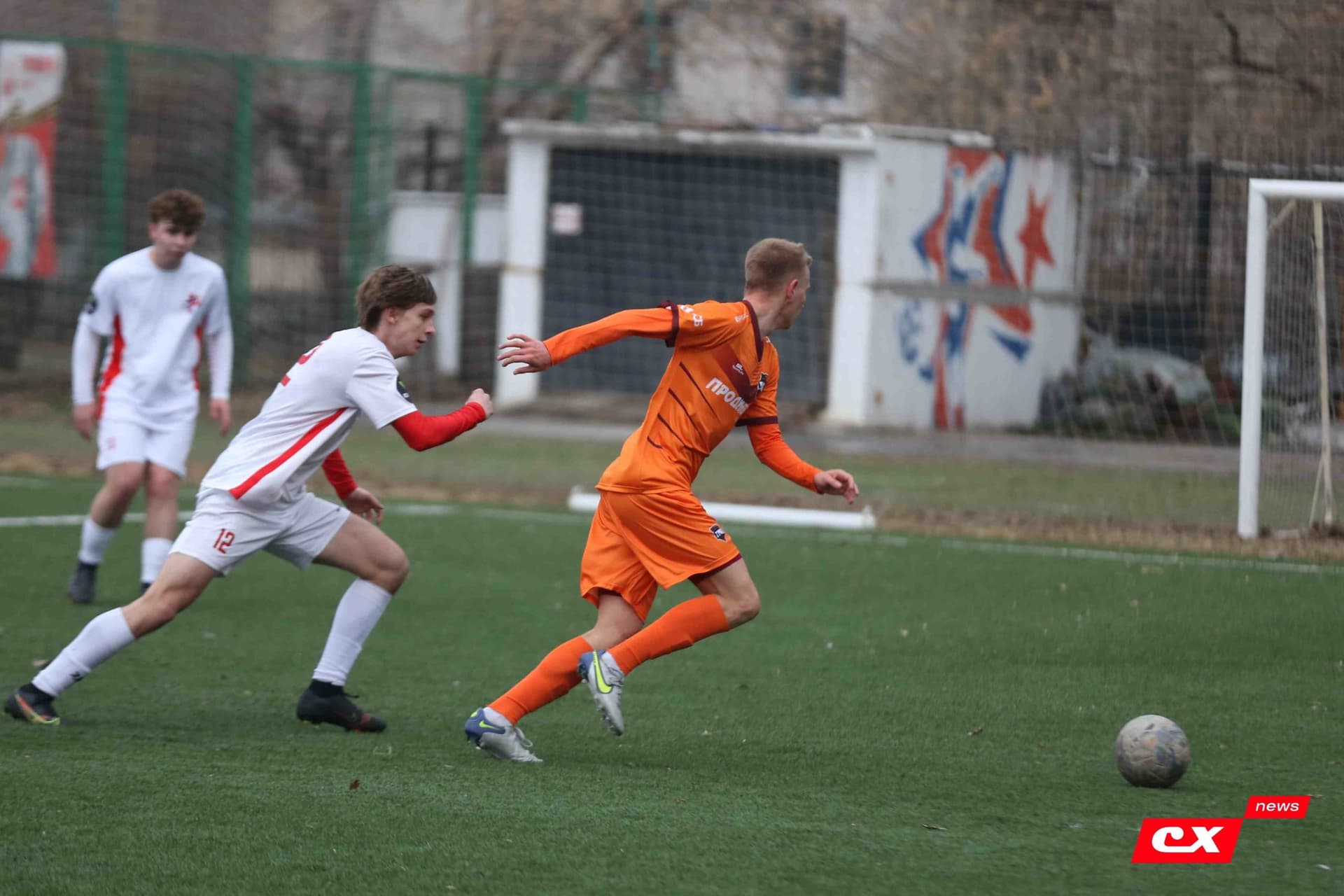 «Темп» 9:1 «Алтай». Турнир памяти В. Фомичёва. 1-й тур. 08.04.25. «CX News», В. Мартынов; «Алтайский спорт», А. Чёрный — кадр 163