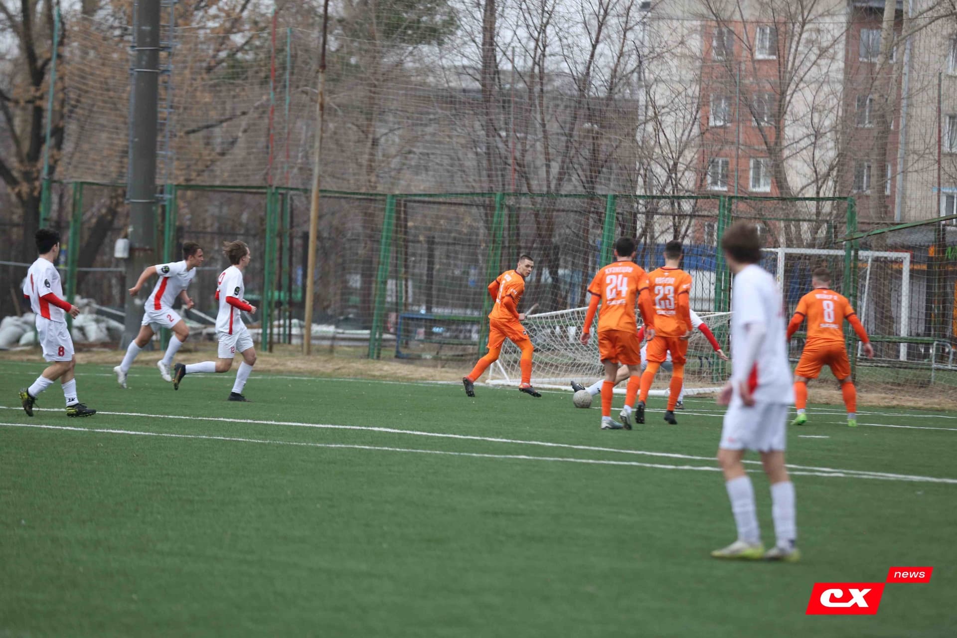 «Темп» 9:1 «Алтай». Турнир памяти В. Фомичёва. 1-й тур. 08.04.25. «CX News», В. Мартынов; «Алтайский спорт», А. Чёрный — кадр 165