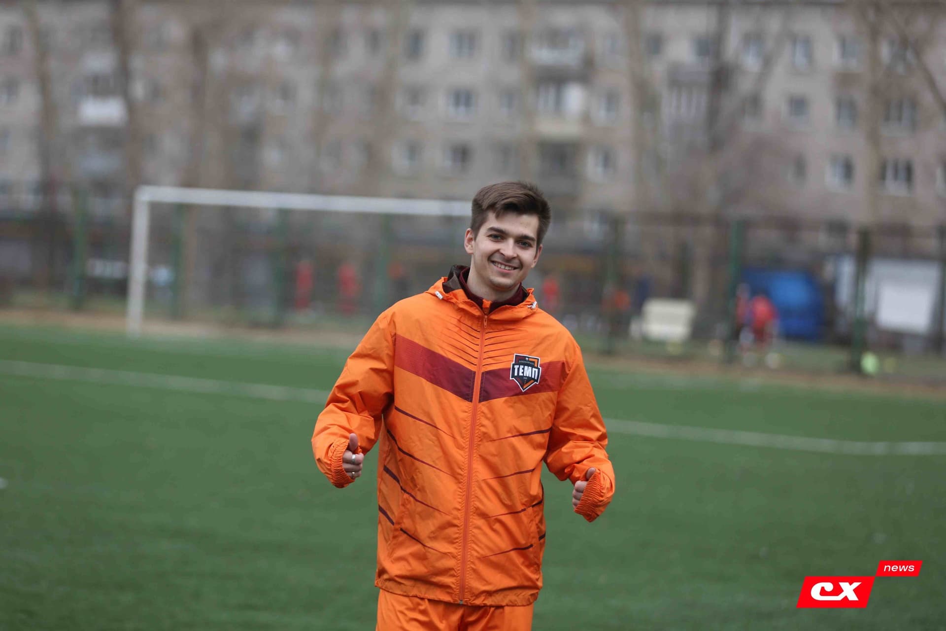 «Темп» 9:1 «Алтай». Турнир памяти В. Фомичёва. 1-й тур. 08.04.25. «CX News», В. Мартынов; «Алтайский спорт», А. Чёрный — кадр 55