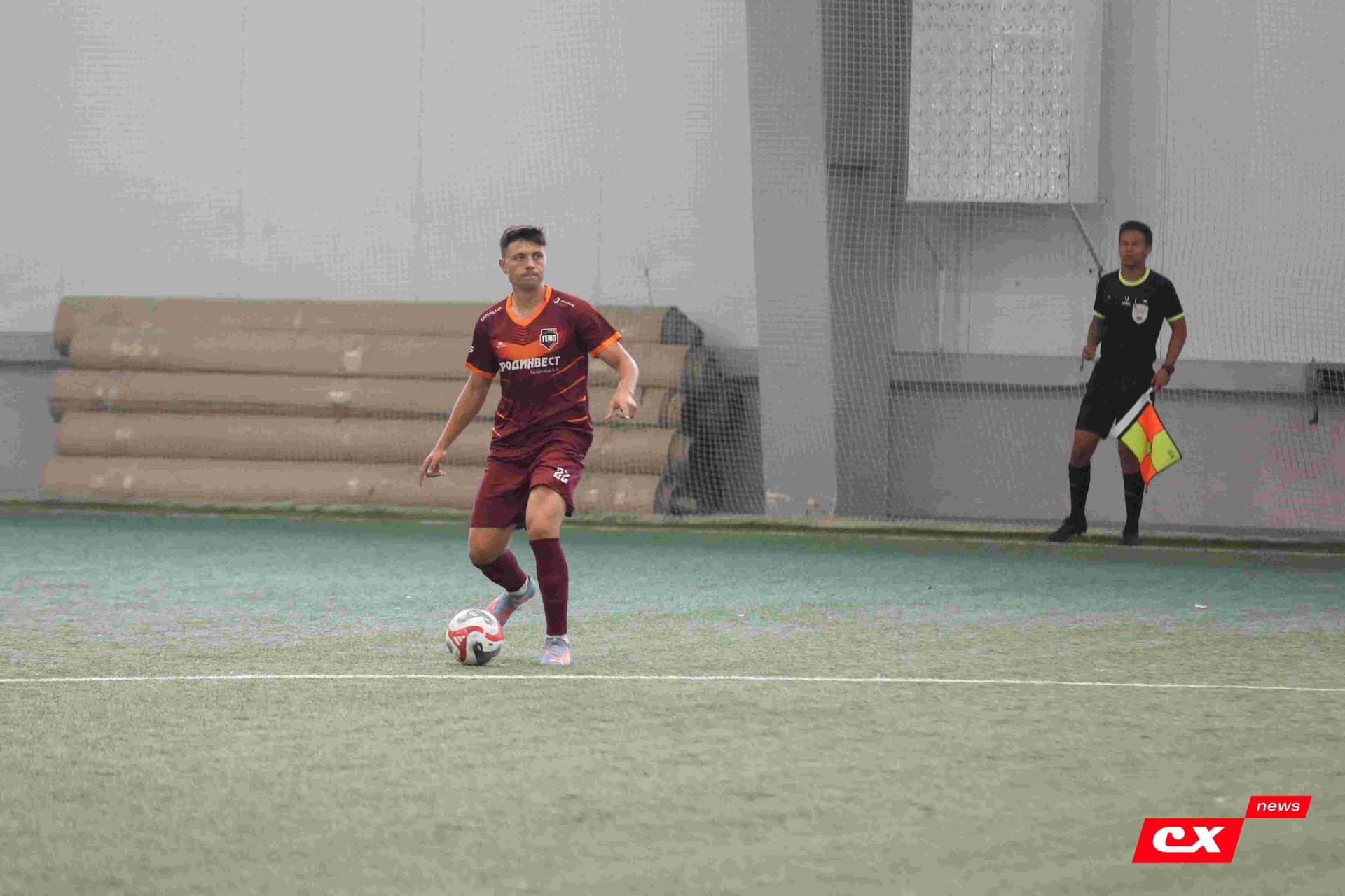 «Темп» 4:2 «Распадская». Кубок Сибири. 01.08.2025. Владимир Мартынов («CX News») — кадр 103