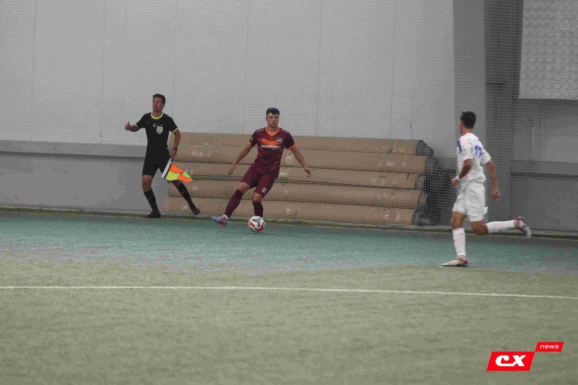 «Темп» 4:2 «Распадская». Кубок Сибири. 01.08.2025. Владимир Мартынов («CX News») — кадр 90