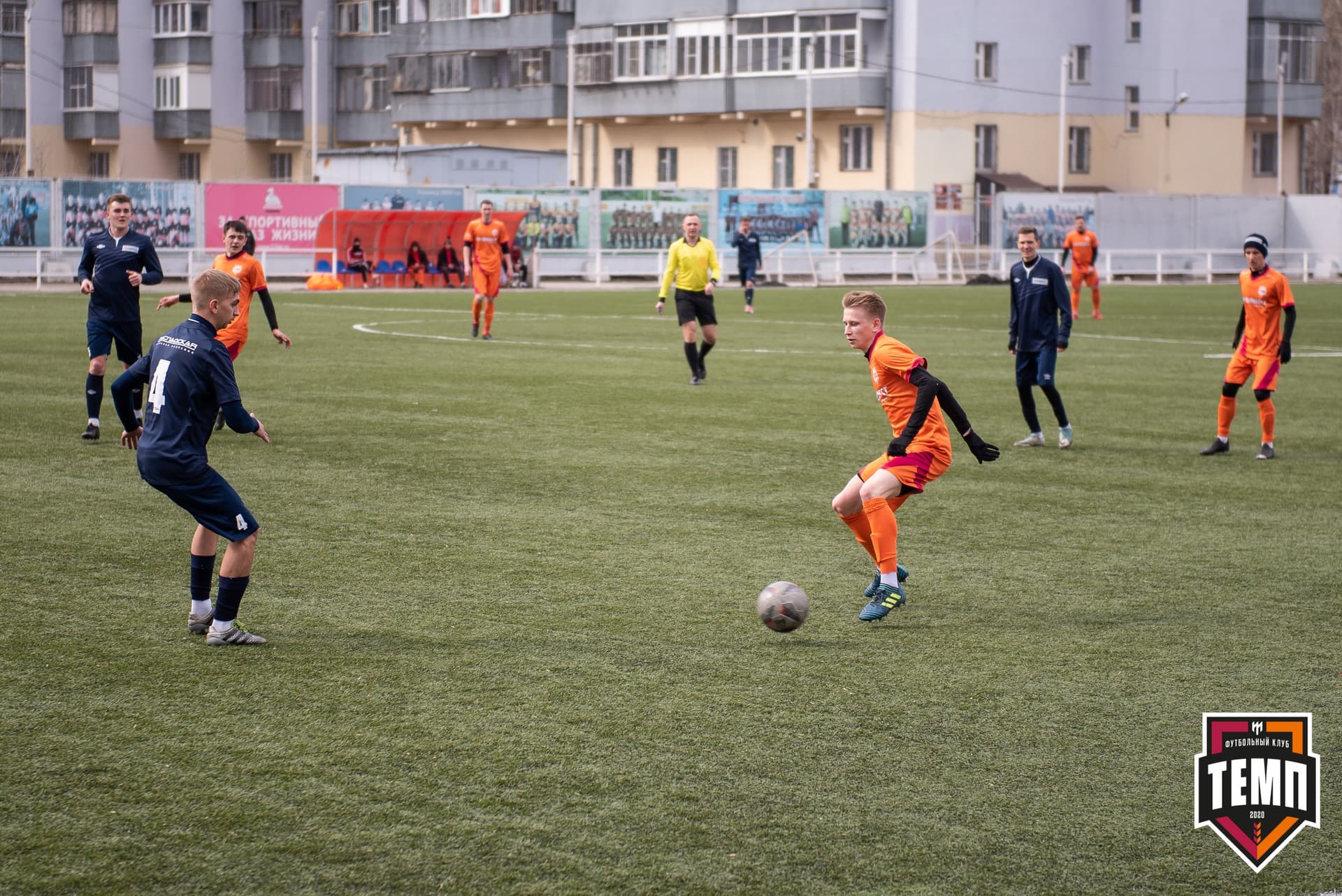 Турнир памяти В. Фомичёва. «Распадская» 1:0 «Темп». 14 апреля — кадр 2