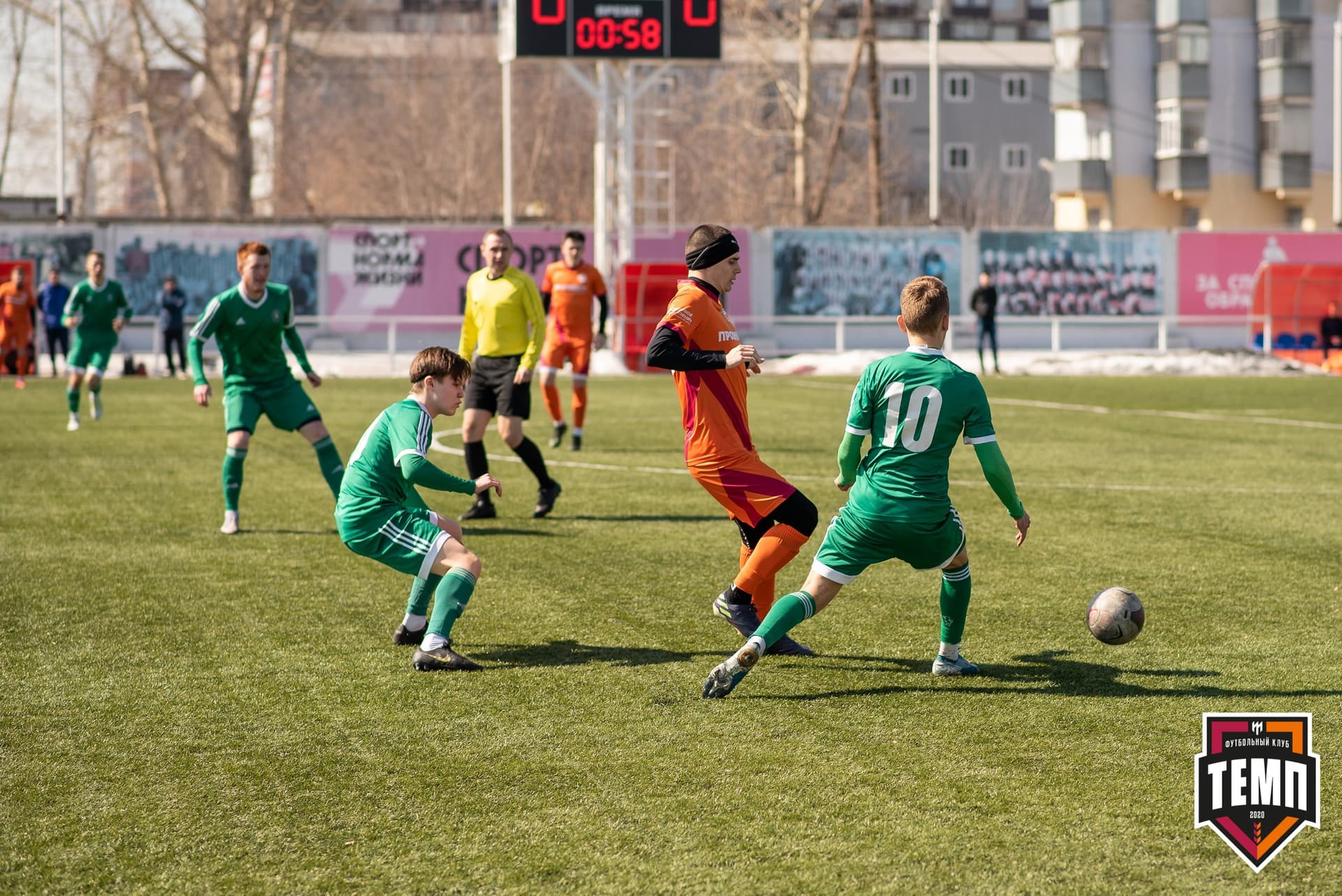 Турнир памяти В. Фомичева. «Томь-М» (Томск) - «Темп». 9 апреля — кадр 9