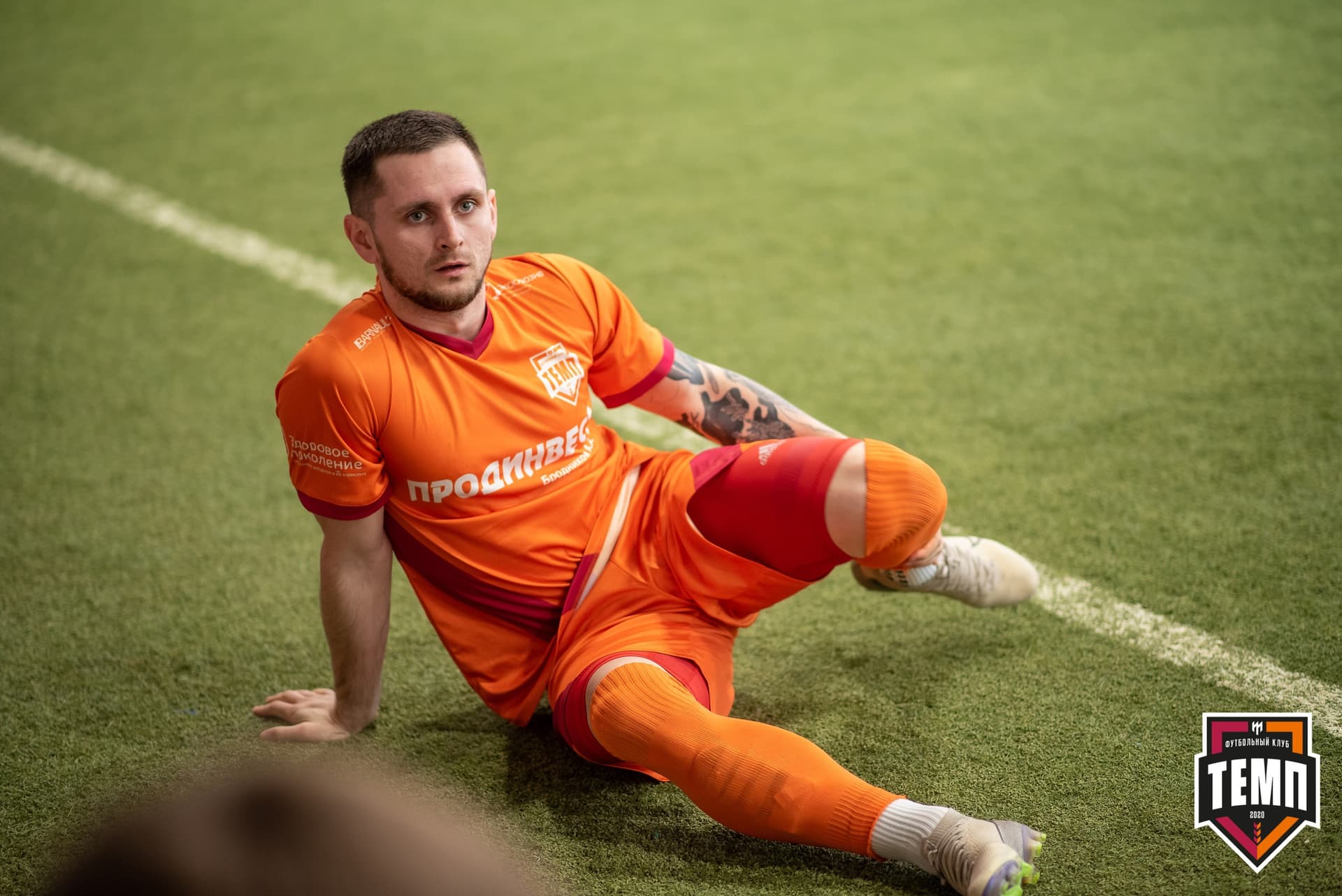 Турнир памяти В. Фомичёва. «Темп» 5:0 «Строитель» (Бийск). 10 апреля — кадр 30