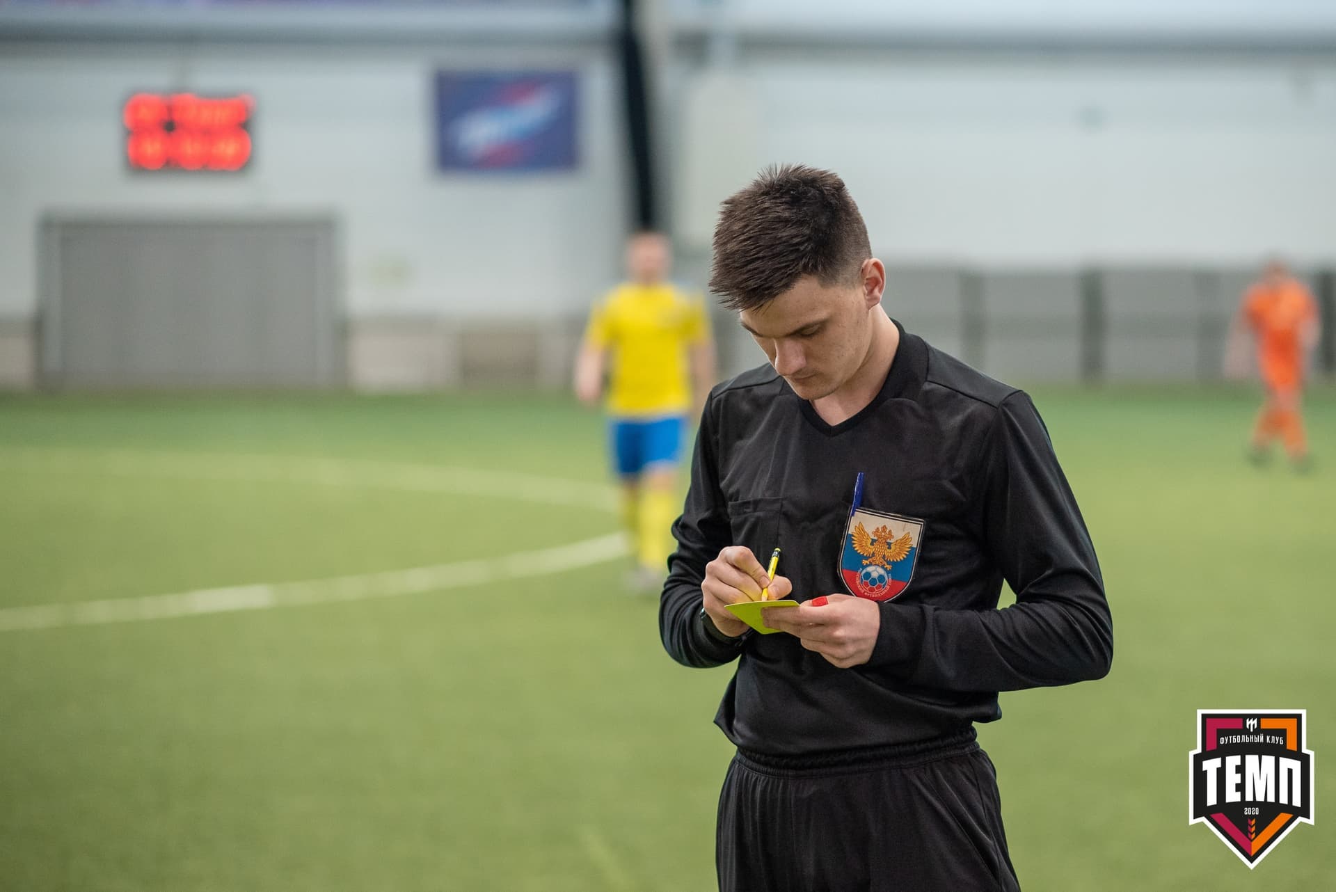 Турнир памяти В. Фомичёва. «Темп» 5:0 «Строитель» (Бийск). 10 апреля — кадр 50