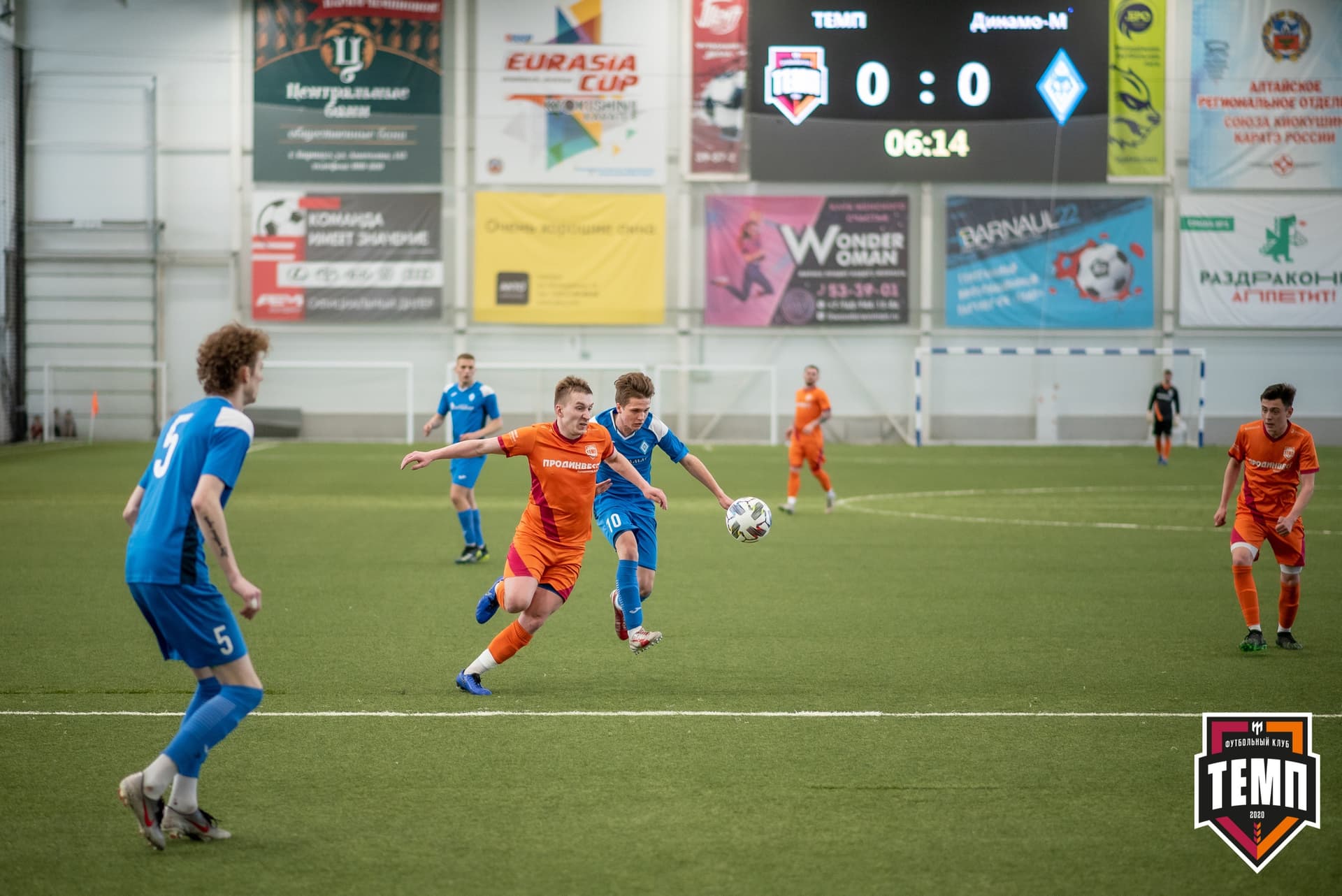 Турнир памяти В. Фомичёва. «Темп» 3:1 «Динамо-Барнаул-М». 11 апреля — кадр 56