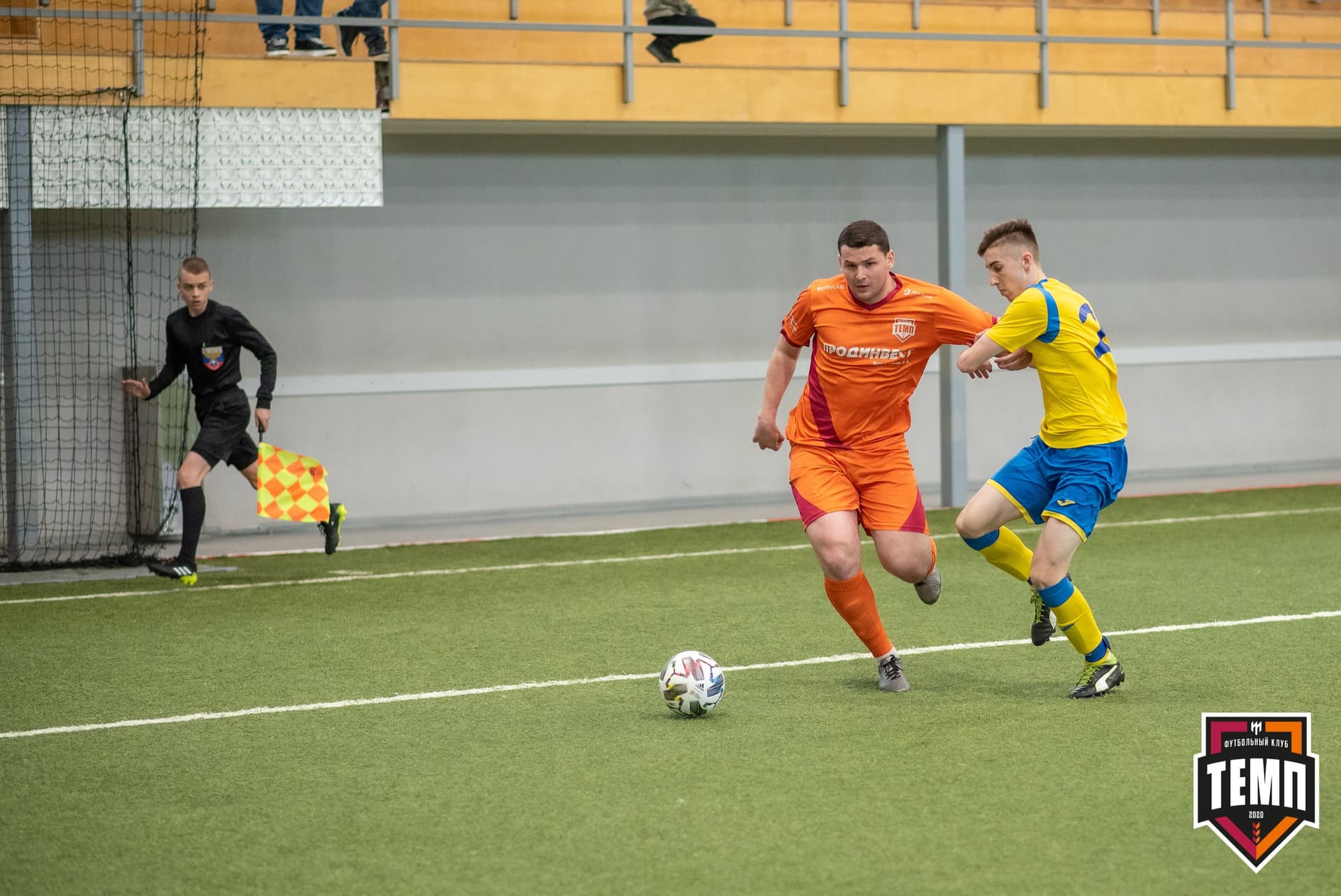 Турнир памяти В. Фомичёва. «Темп» 5:0 «Строитель» (Бийск). 10 апреля — кадр 67