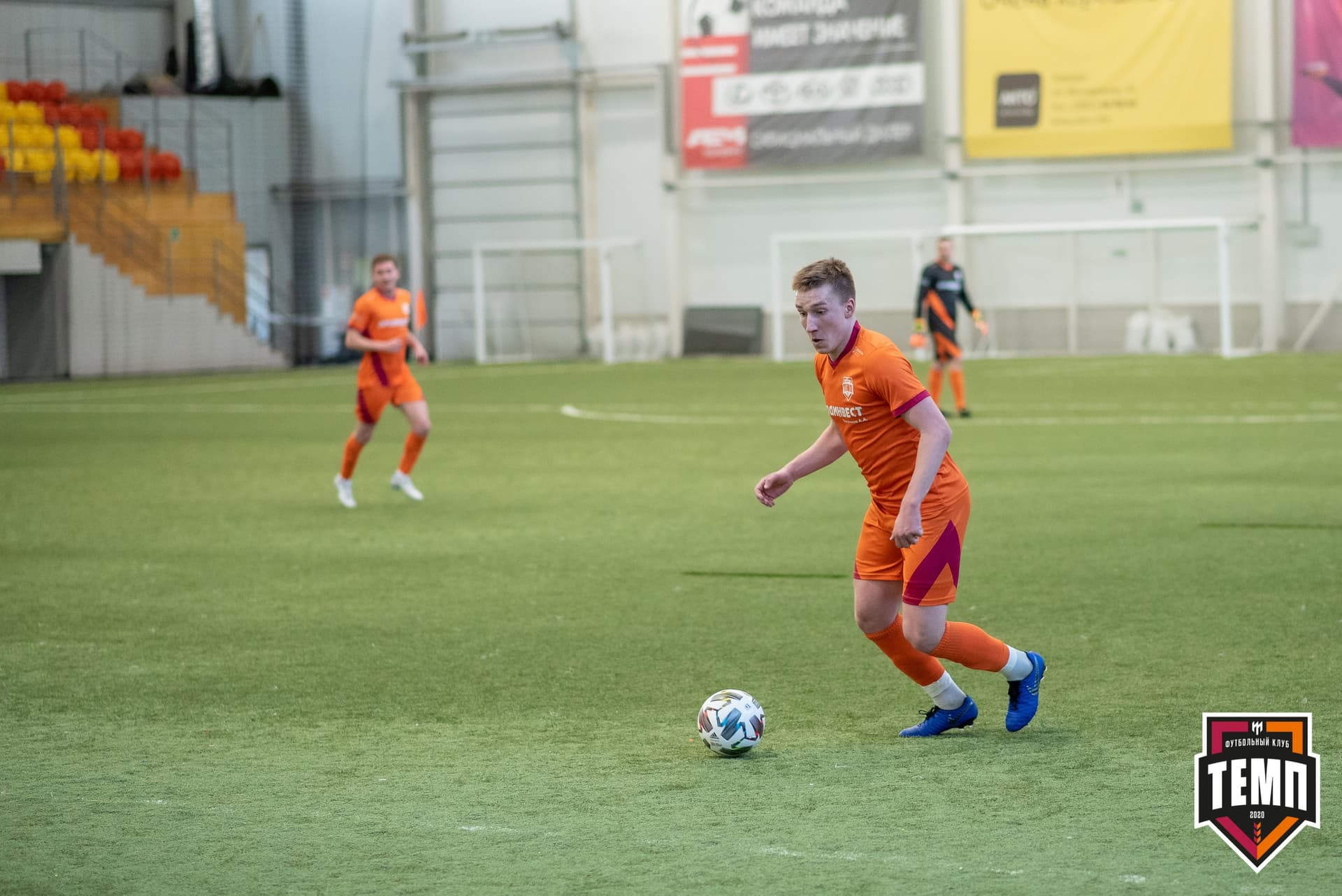 Турнир памяти В. Фомичёва. «Темп» 5:0 «Строитель» (Бийск). 10 апреля — кадр 70