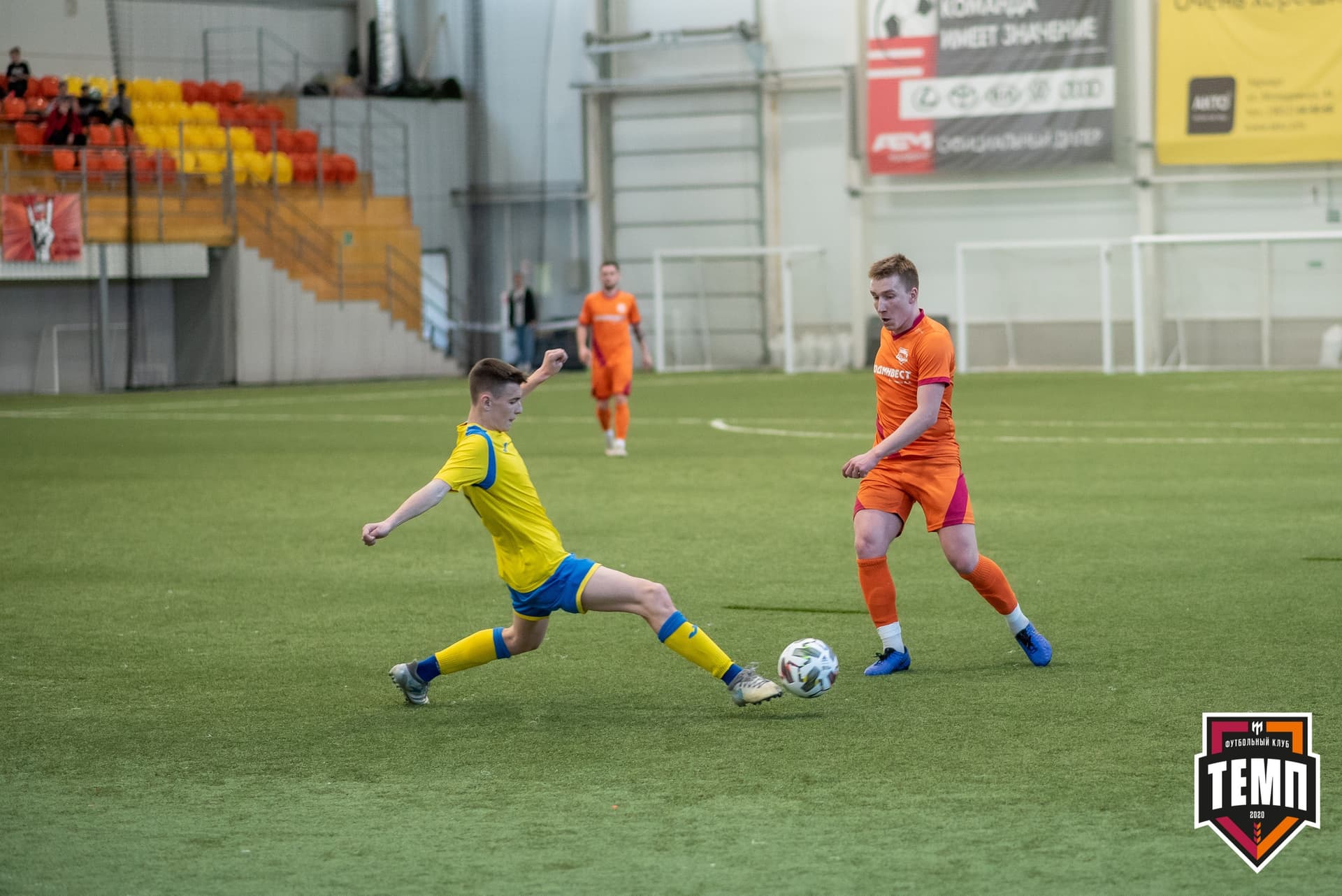 Турнир памяти В. Фомичёва. «Темп» 5:0 «Строитель» (Бийск). 10 апреля — кадр 73