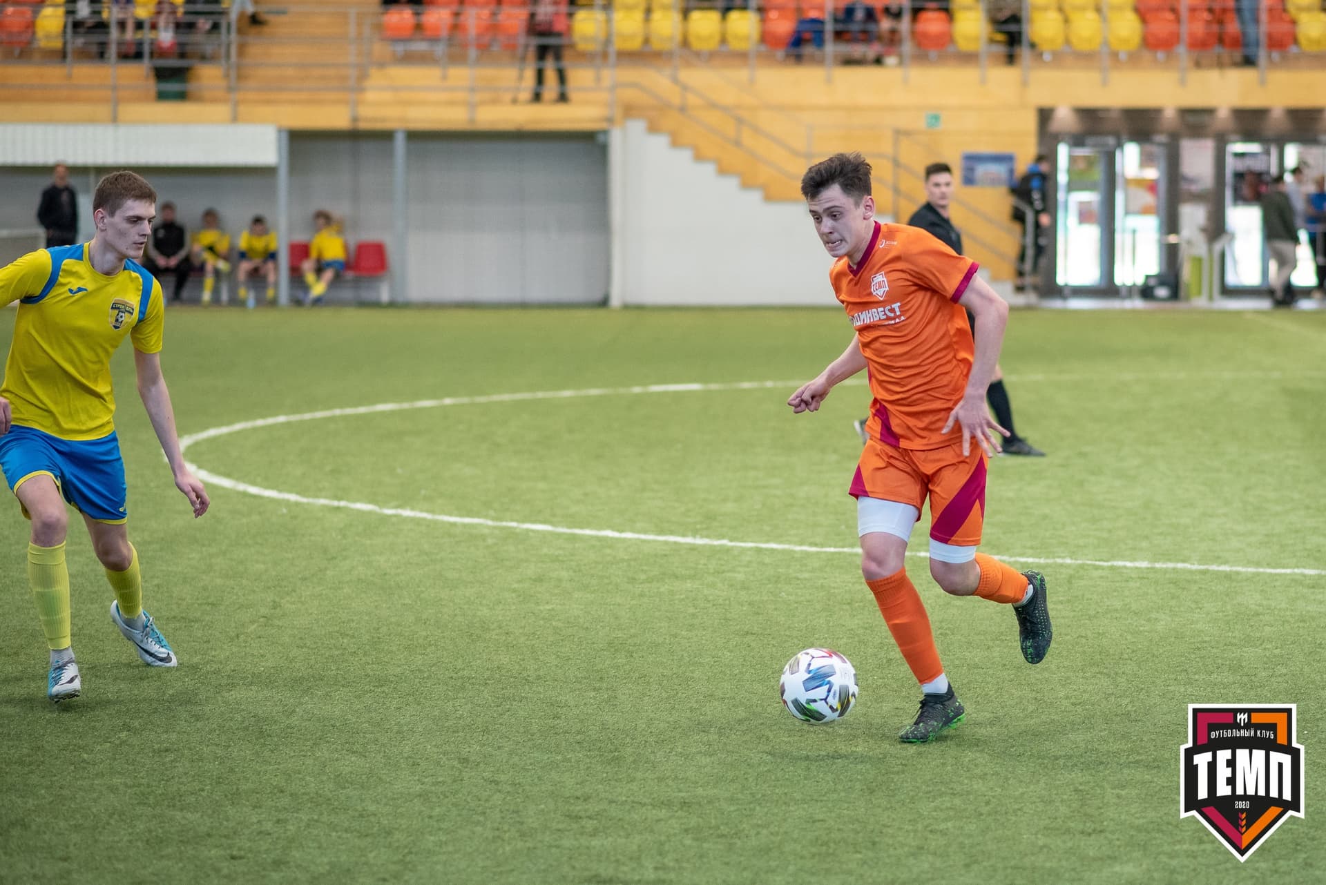 Турнир памяти В. Фомичёва. «Темп» 5:0 «Строитель» (Бийск). 10 апреля — кадр 78