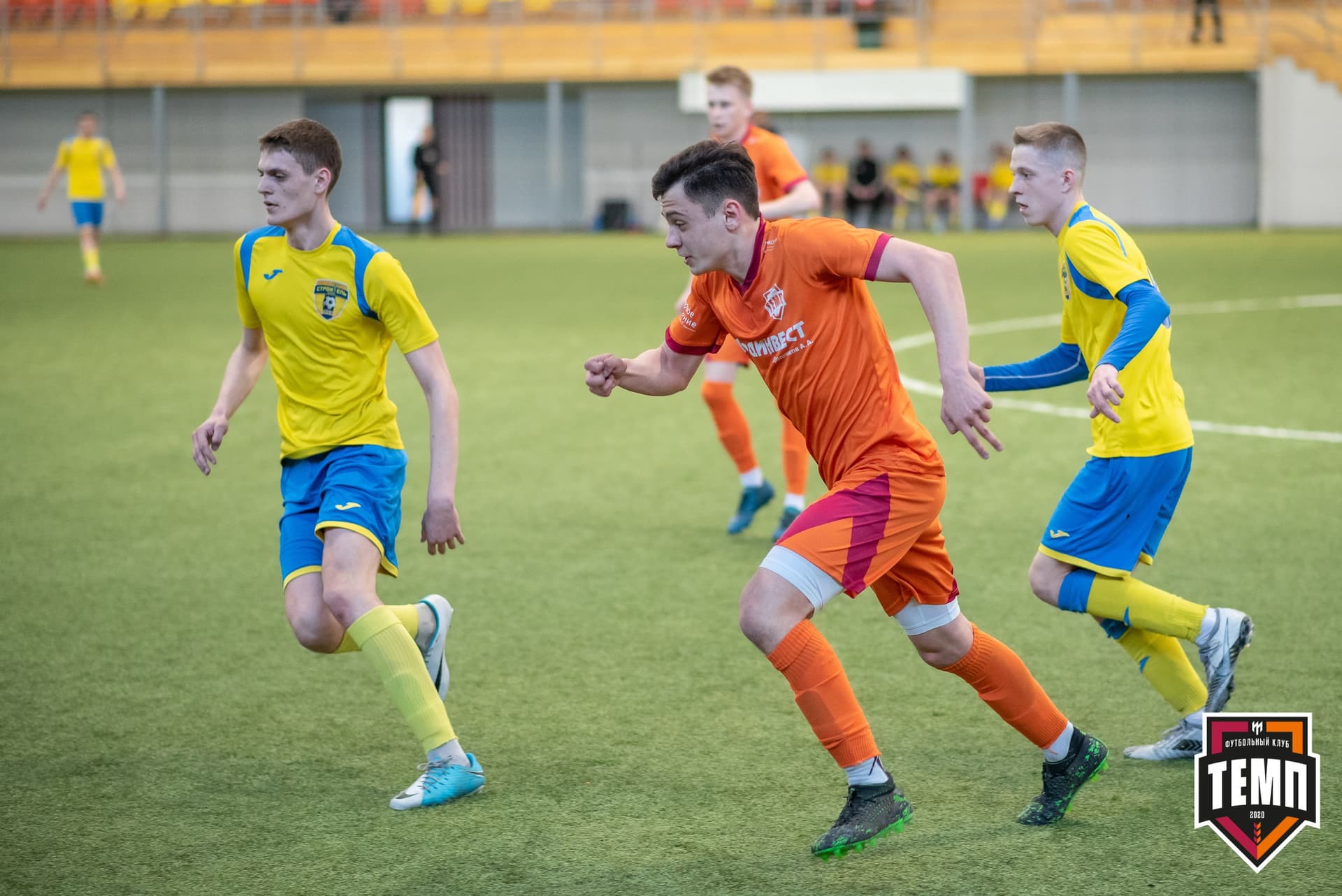 Турнир памяти В. Фомичёва. «Темп» 5:0 «Строитель» (Бийск). 10 апреля — кадр 79
