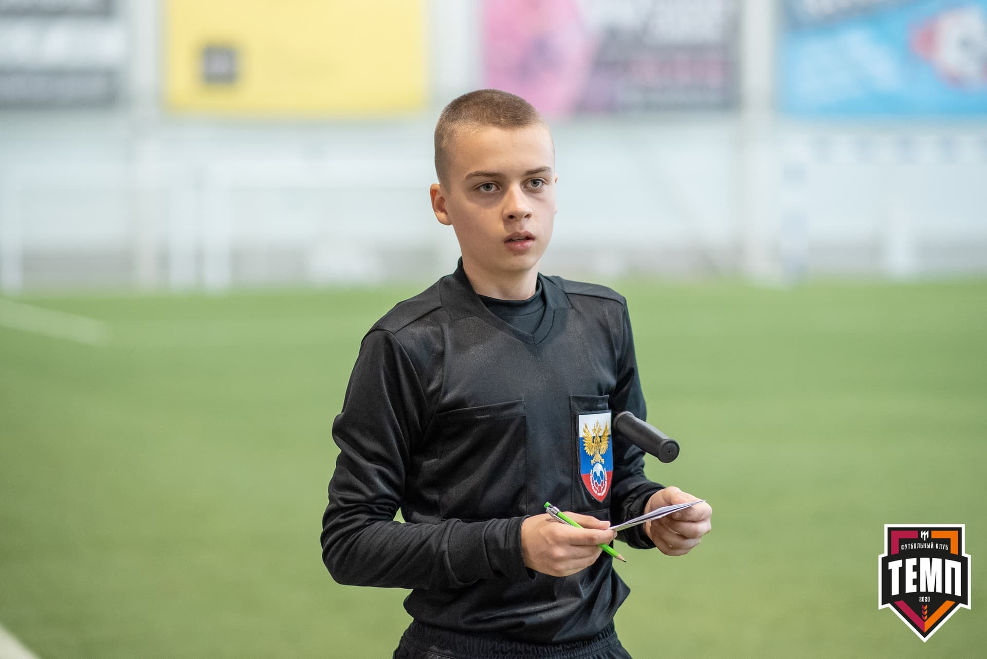 Турнир памяти В. Фомичёва. «Темп» 5:0 «Строитель» (Бийск). 10 апреля — кадр 93