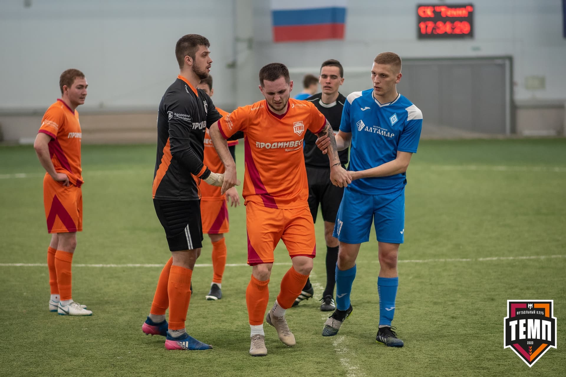 Турнир памяти В. Фомичёва. «Темп» 3:1 «Динамо-Барнаул-М». 11 апреля — кадр 104