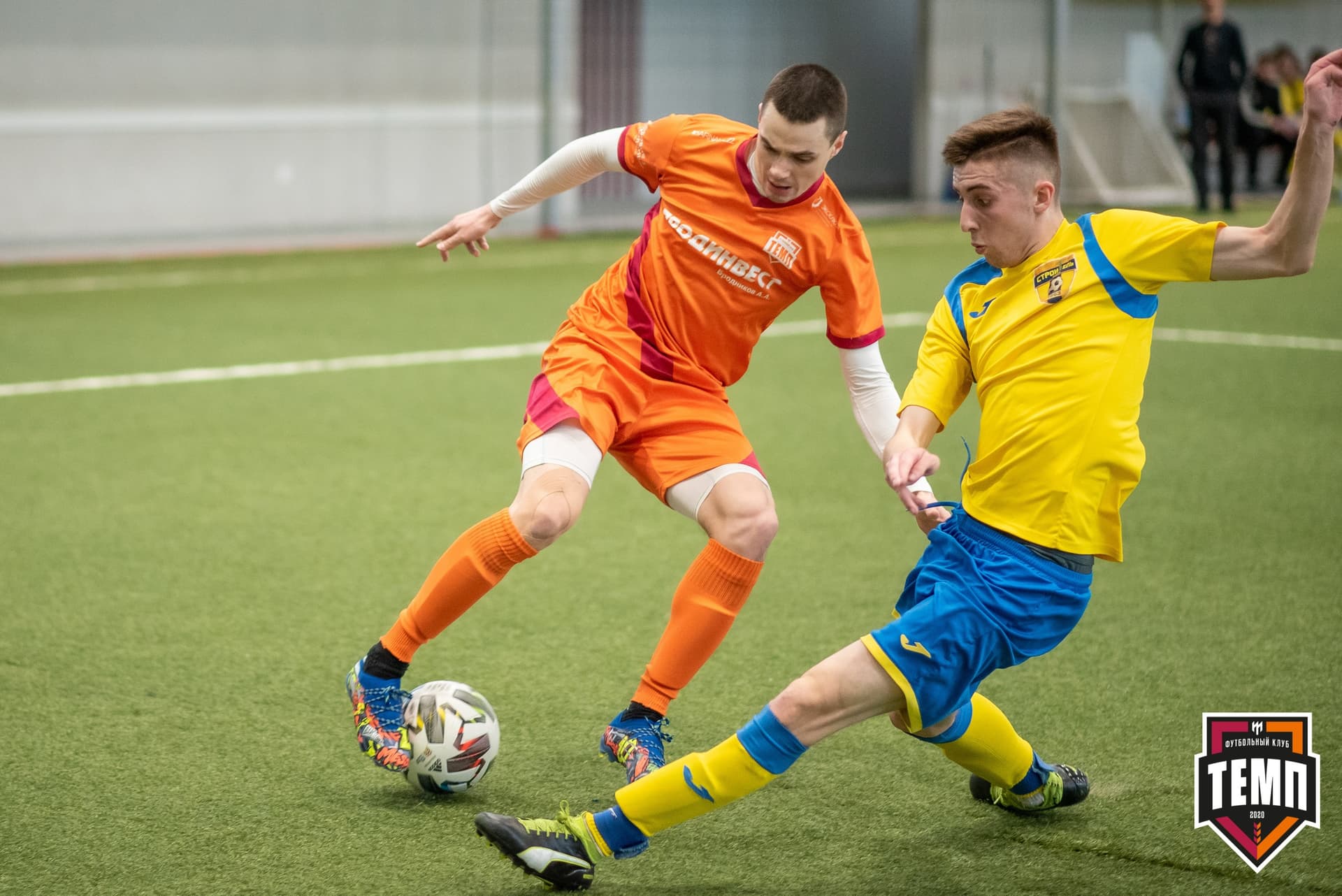 Турнир памяти В. Фомичёва. «Темп» 5:0 «Строитель» (Бийск). 10 апреля — кадр 110