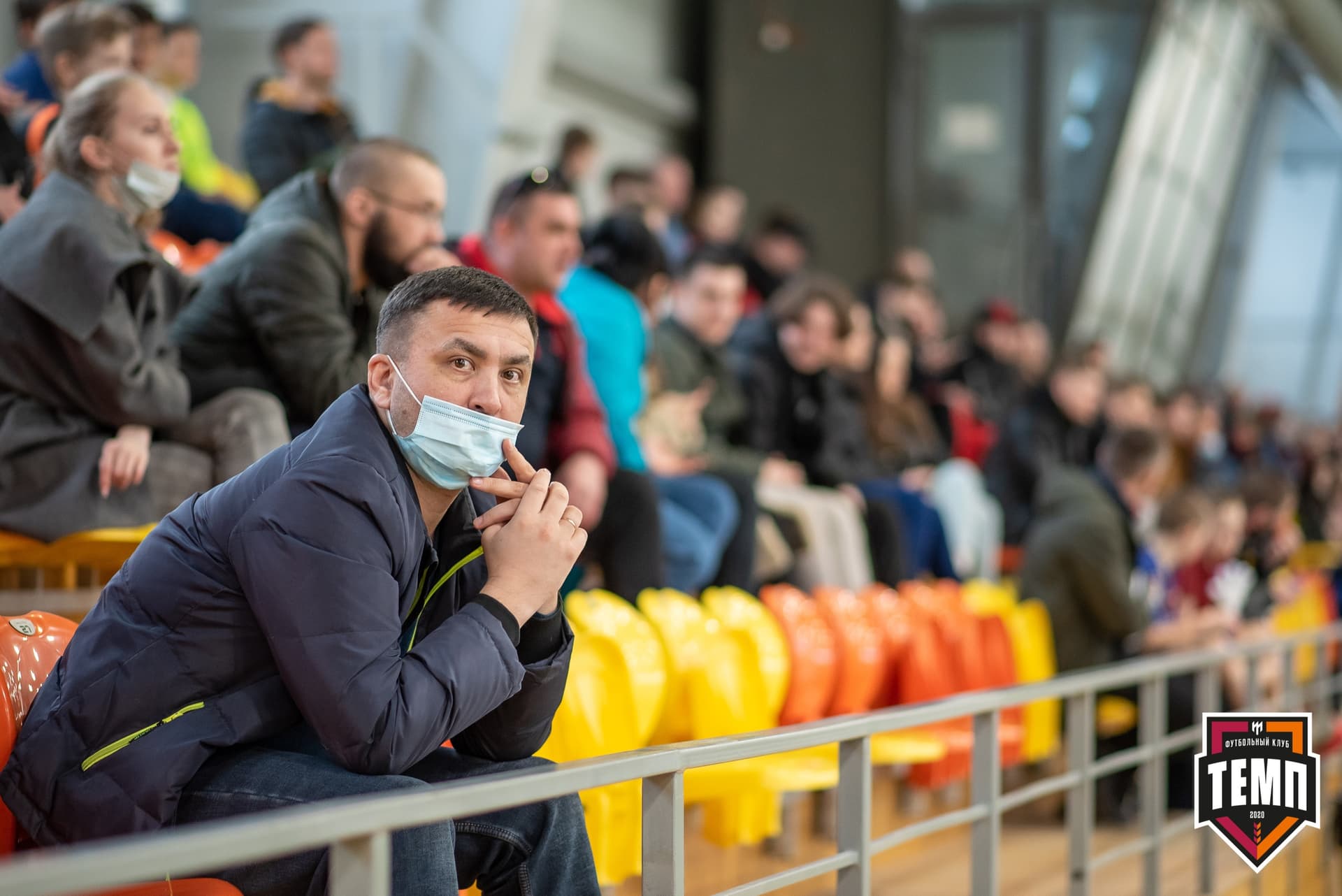 Турнир памяти В. Фомичёва. «Темп» 5:0 «Строитель» (Бийск). 10 апреля — кадр 111