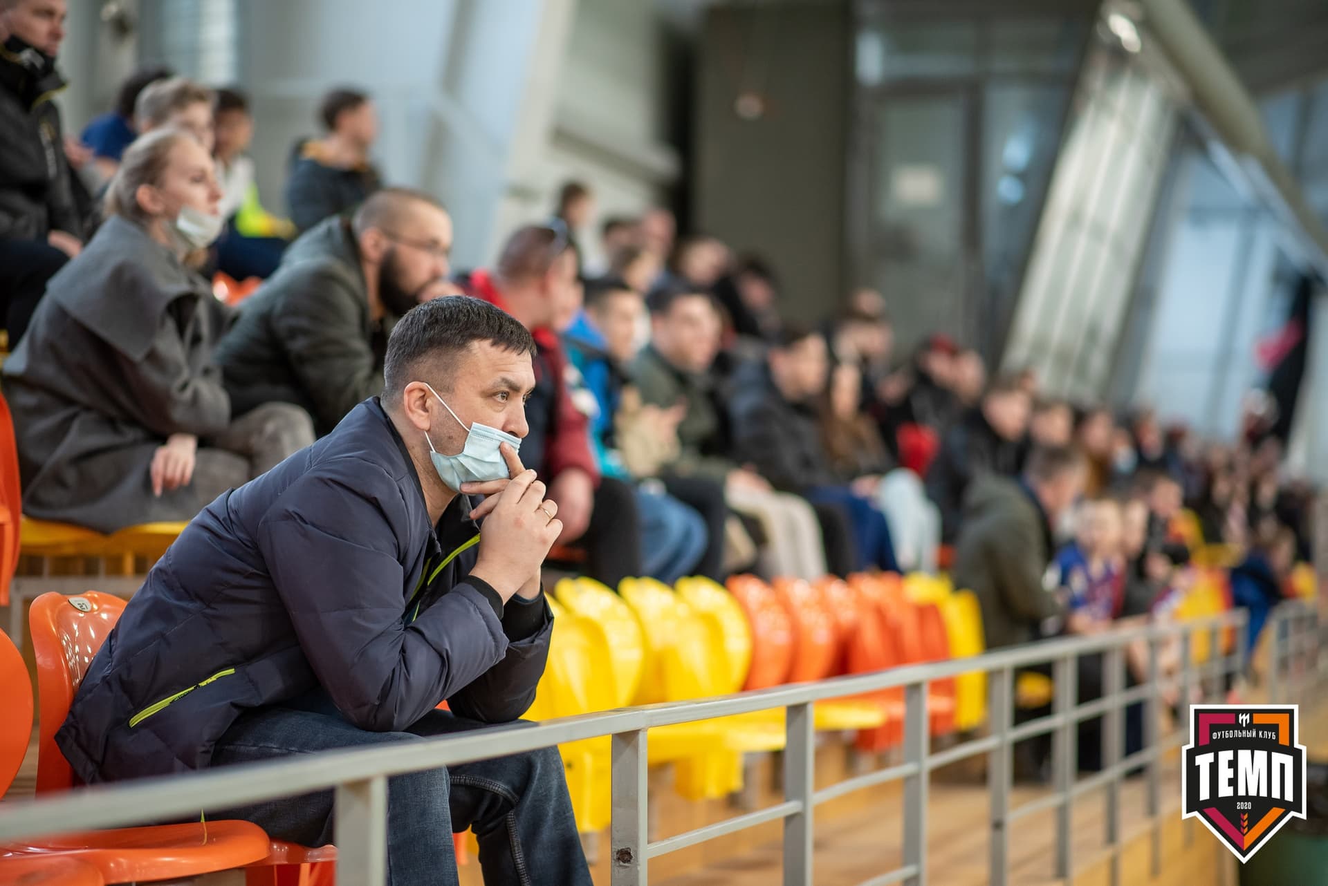 Турнир памяти В. Фомичёва. «Темп» 5:0 «Строитель» (Бийск). 10 апреля — кадр 112