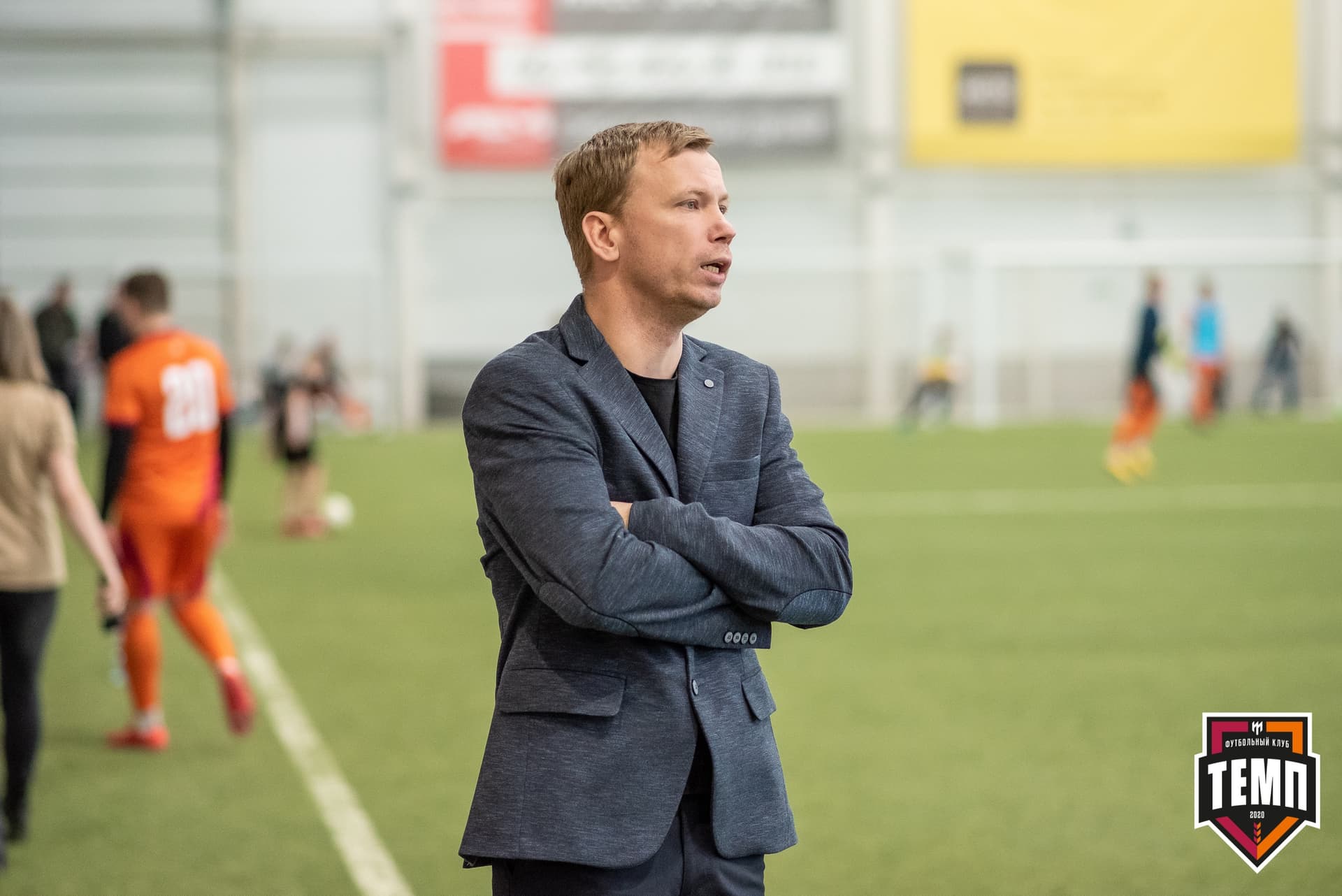 Турнир памяти В. Фомичёва. «Темп» 5:0 «Строитель» (Бийск). 10 апреля — кадр 141