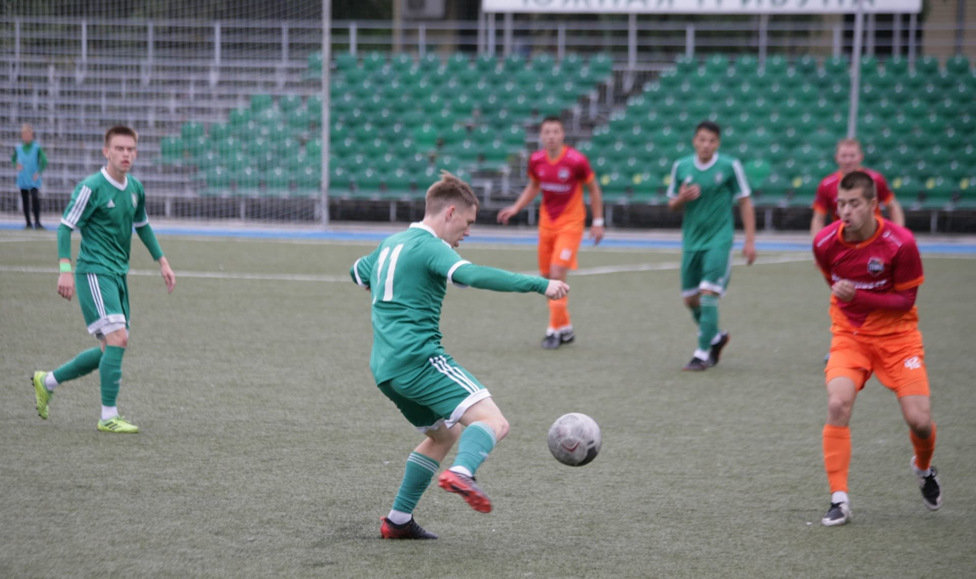 «Томь-М» 1:4 «Темп». III дивизион. Финальный этап. 29.08.2021 — кадр 5