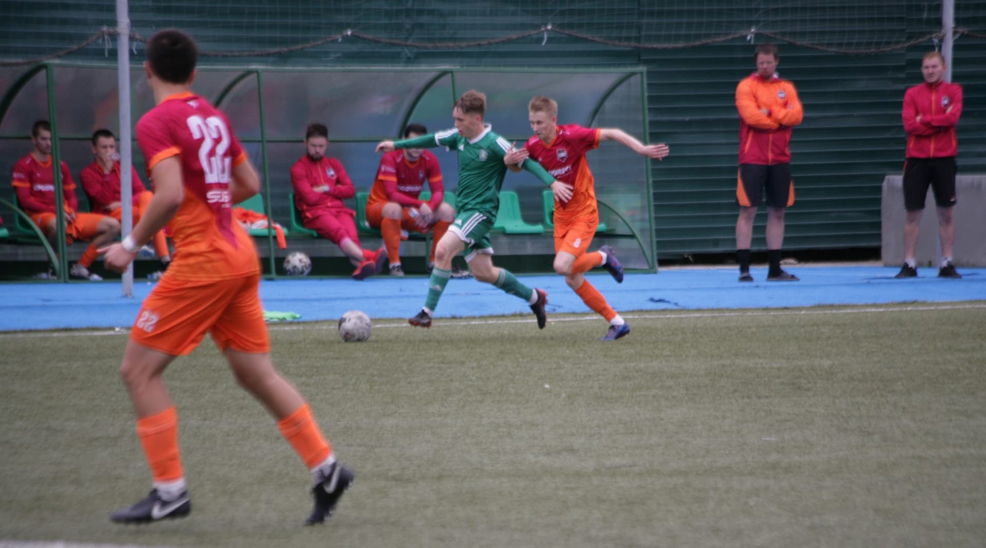 «Томь-М» 1:4 «Темп». III дивизион. Финальный этап. 29.08.2021 — кадр 35