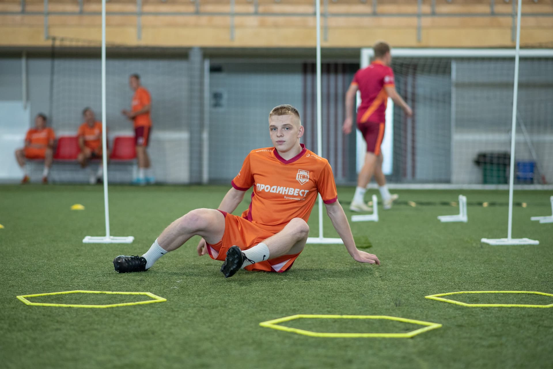 Тренировка ФК «Темп». — кадр 8