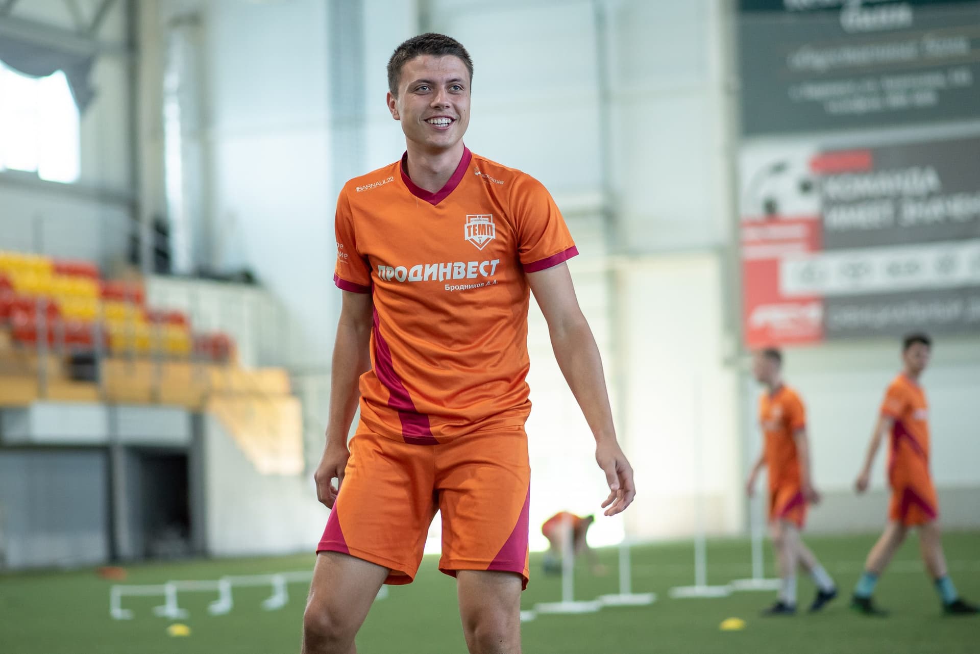 Тренировка ФК «Темп». — кадр 14