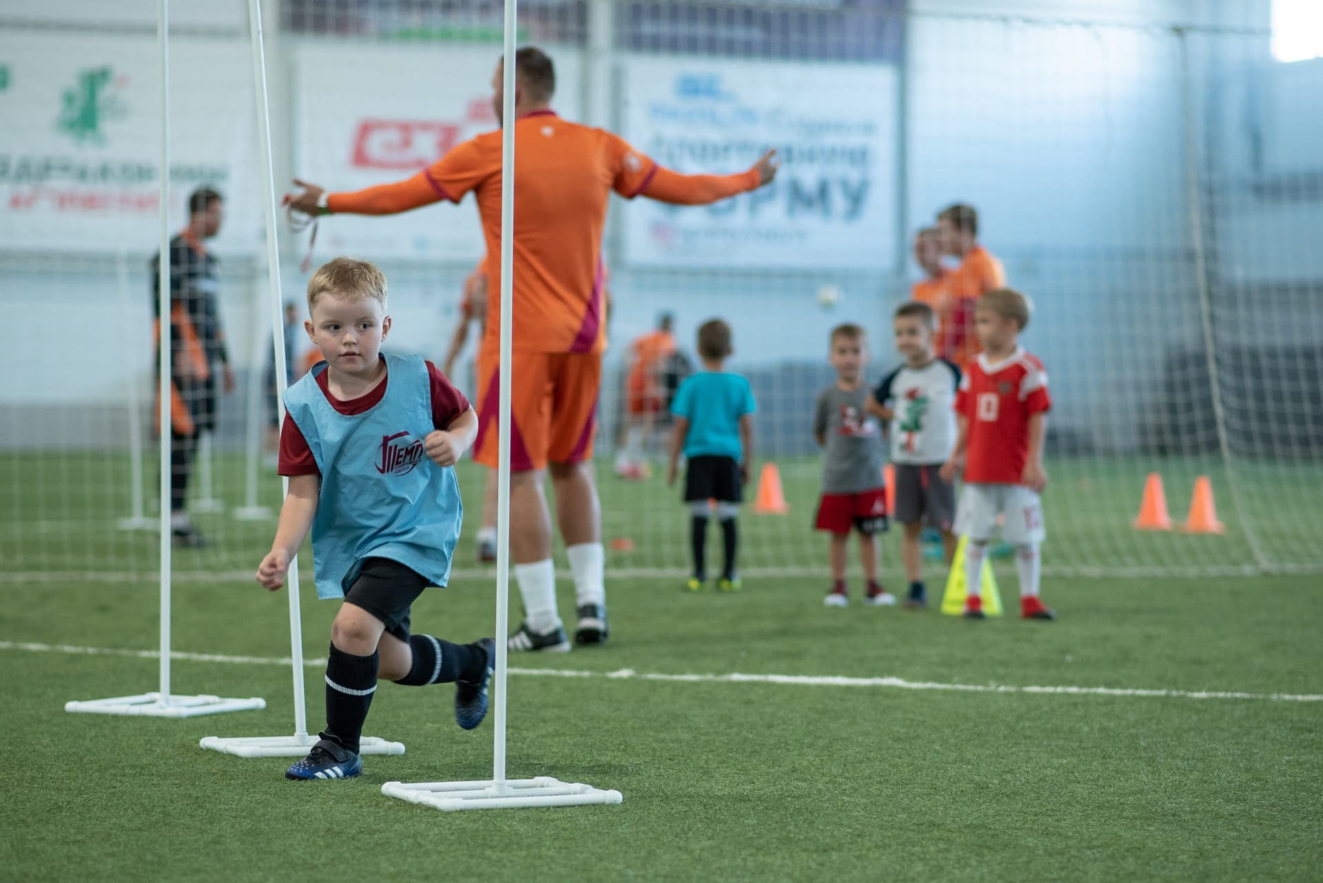 Тренировка ФК «Темп». — кадр 24