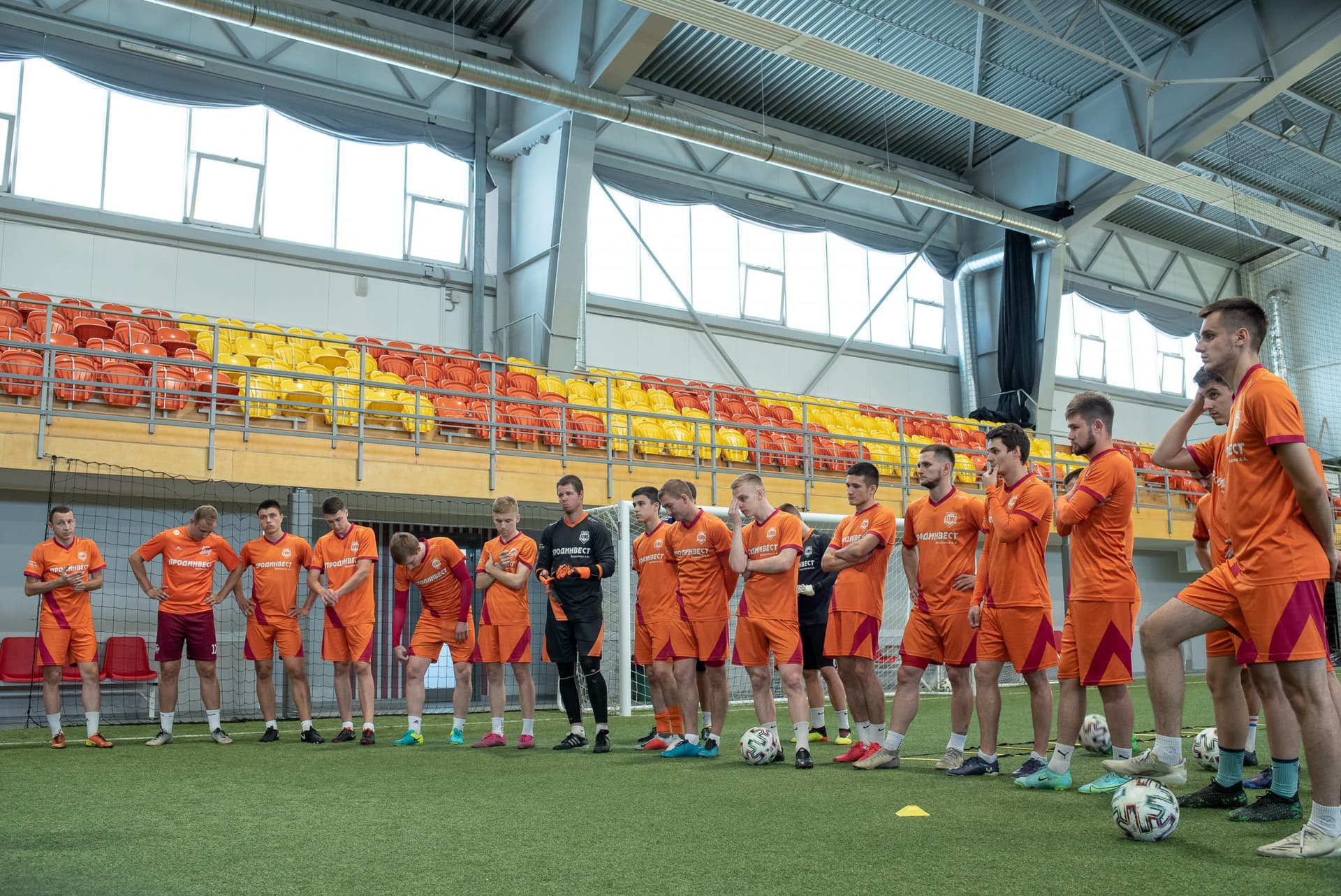 Тренировка ФК «Темп». — кадр 32