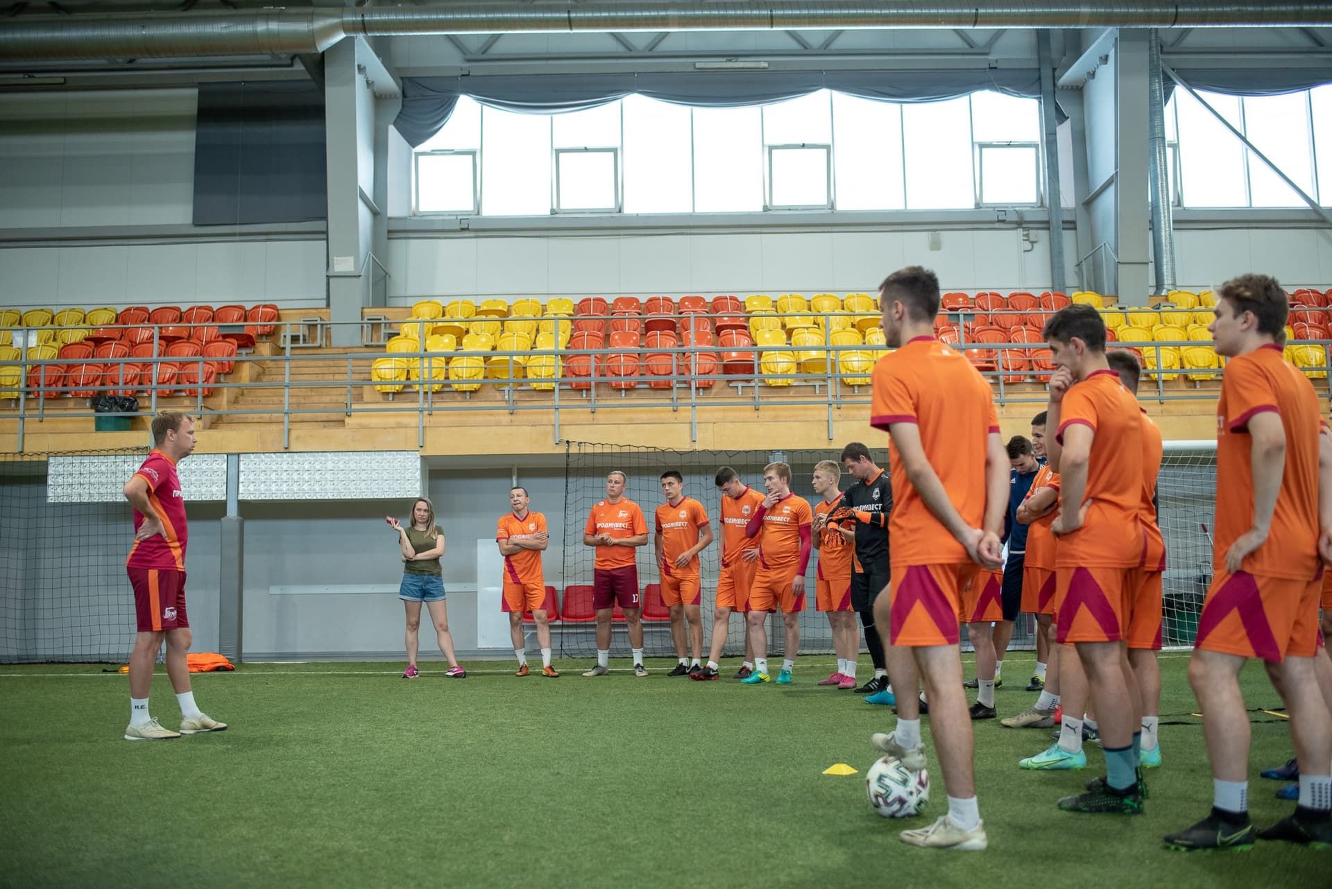 Тренировка ФК «Темп». — кадр 33