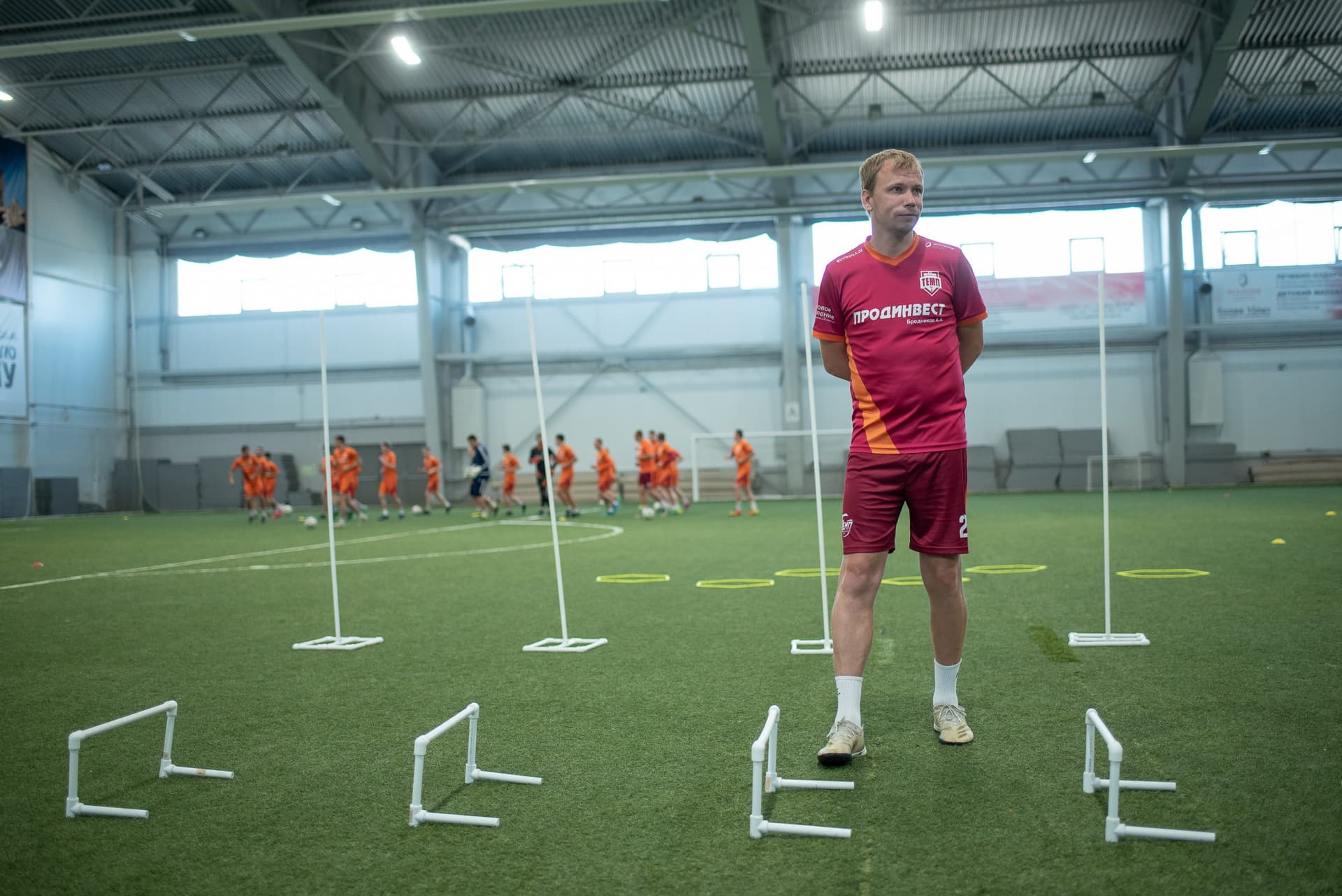 Тренировка ФК «Темп». — кадр 50