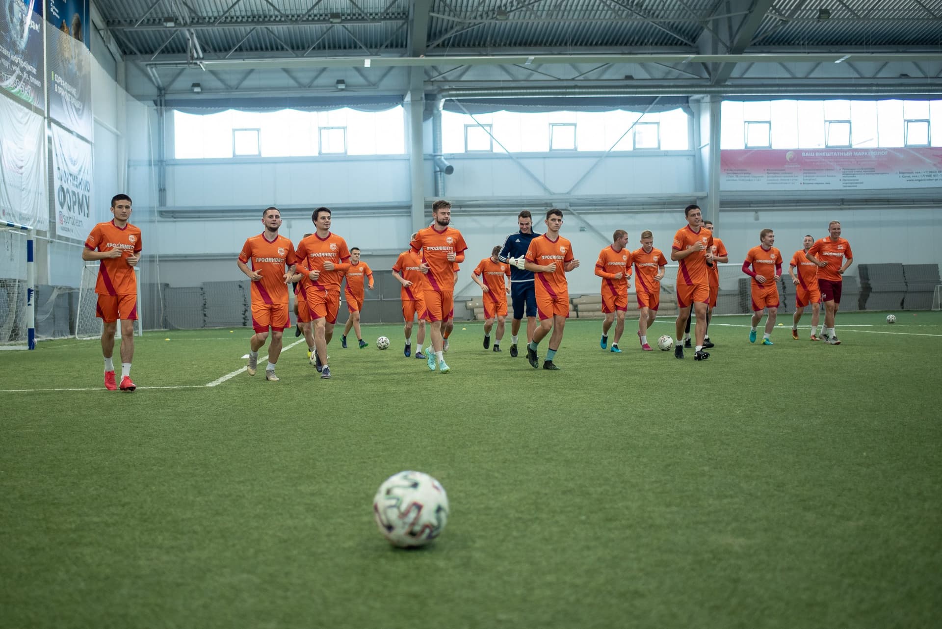 Тренировка ФК «Темп». — кадр 49