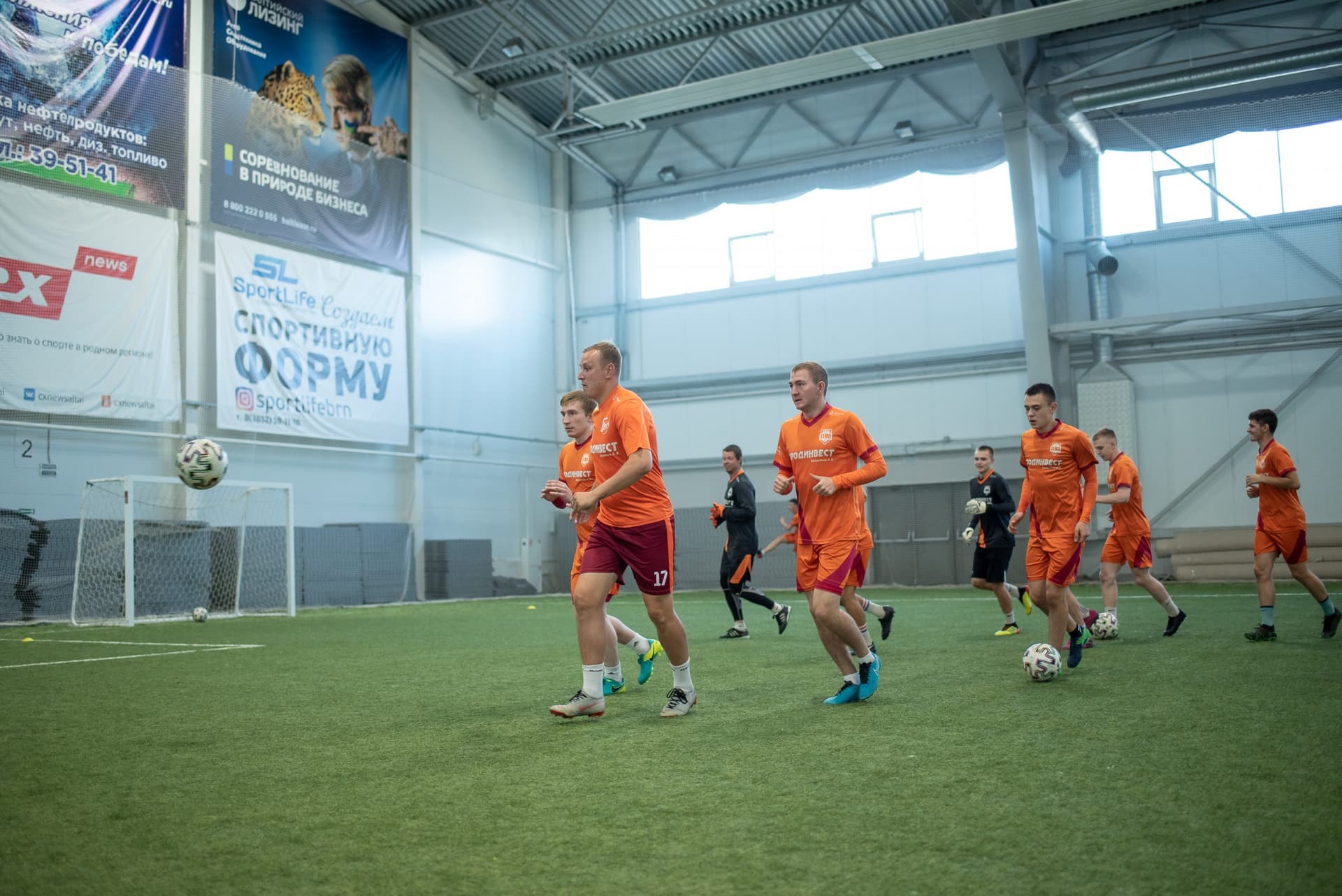 Тренировка ФК «Темп». — кадр 52