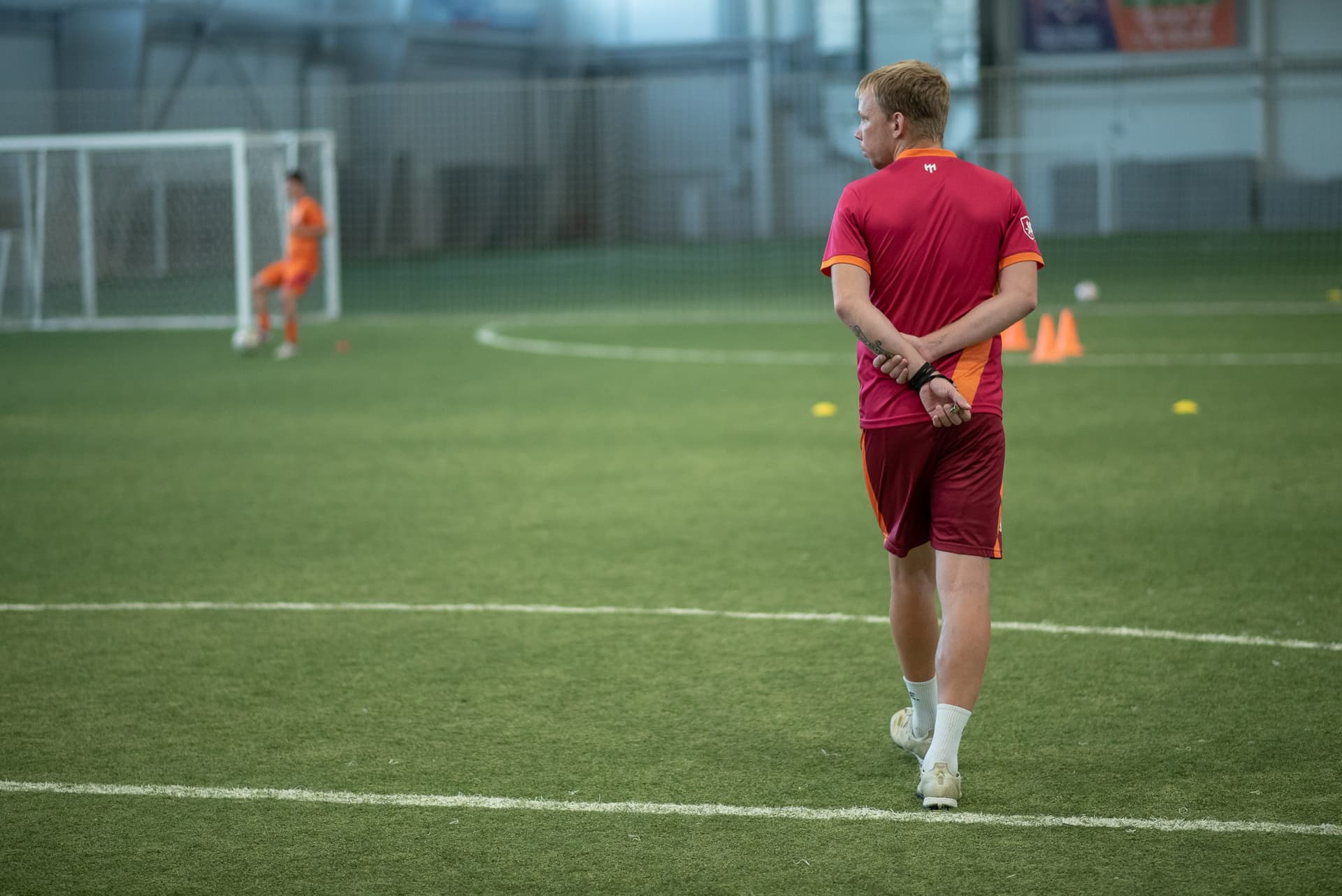 Тренировка ФК «Темп». — кадр 96