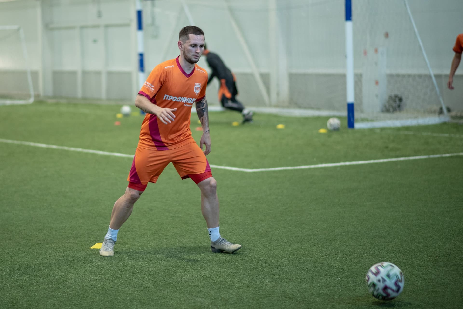 Тренировка ФК «Темп». — кадр 99