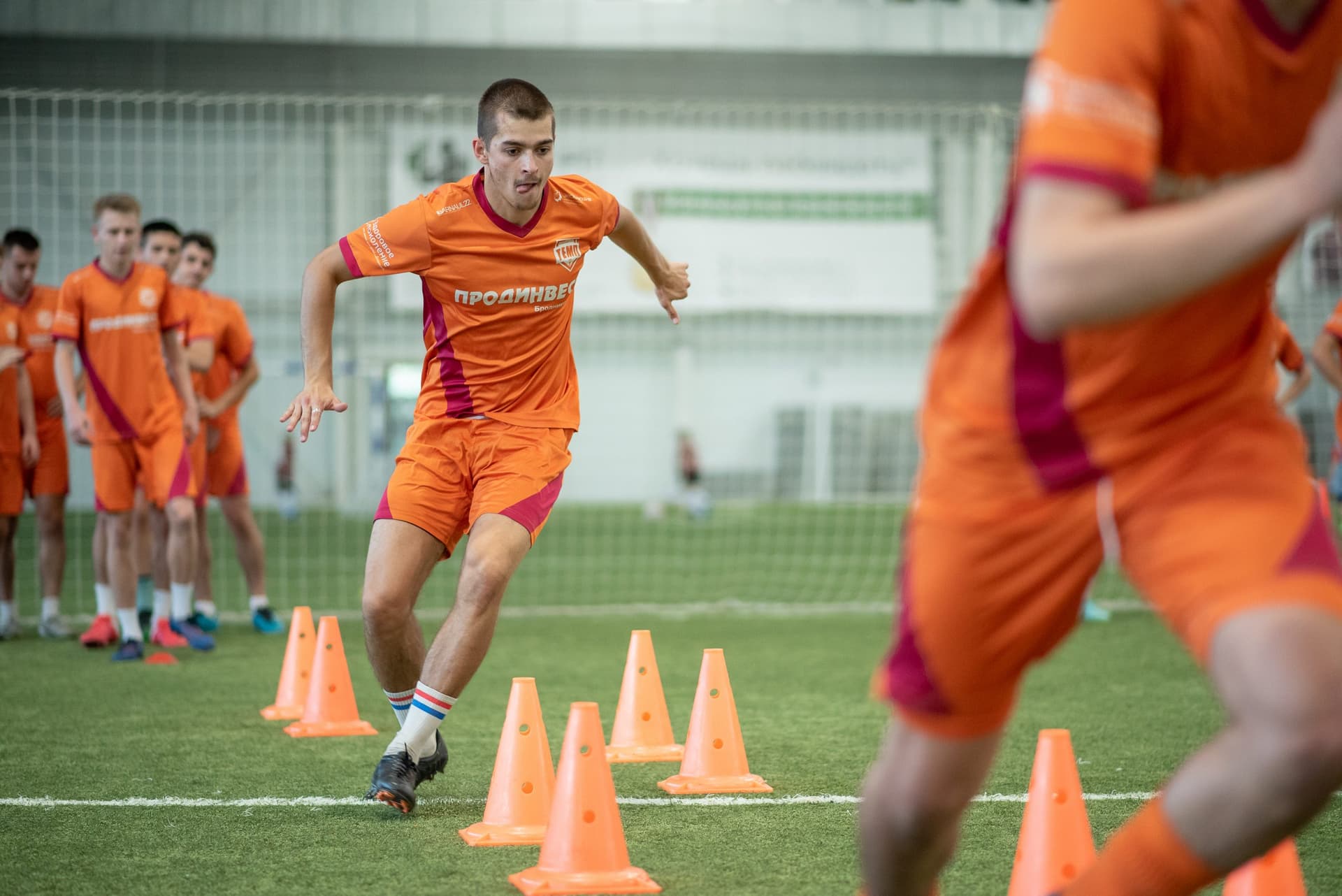 Тренировка ФК «Темп». — кадр 106
