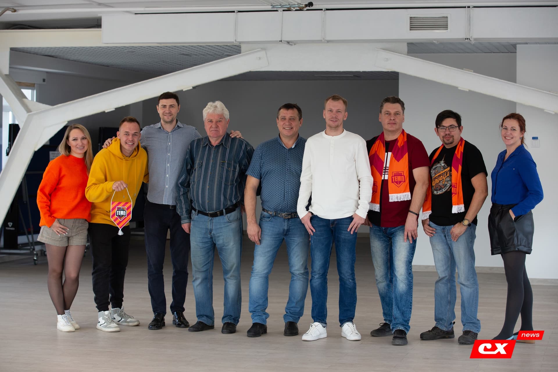 Награждение журналистов, освещающих жизнь ФК «Темп»! — кадр 19