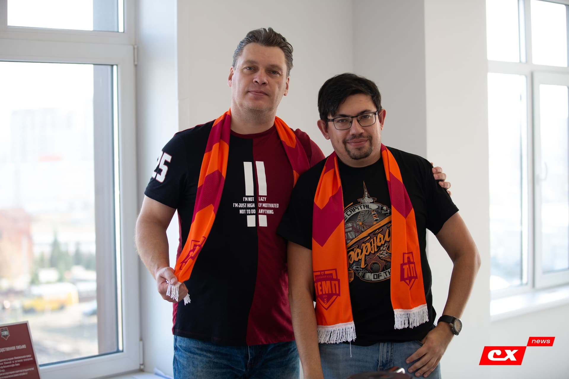 Награждение журналистов, освещающих жизнь ФК «Темп»! — кадр 23