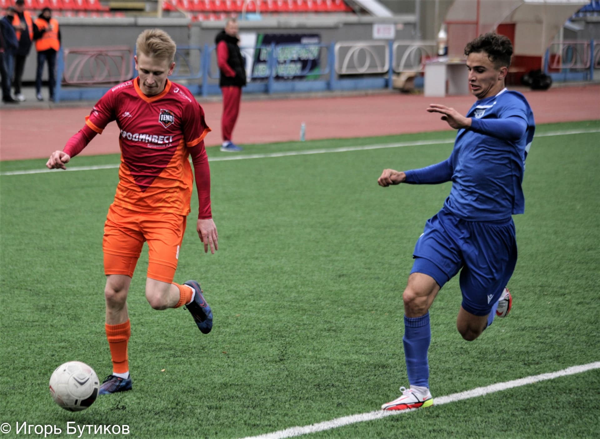«Байкал» 1:2 «Темп». Кубок Сибири. Финал. 10.10.2021. Бутиков И. — кадр 47