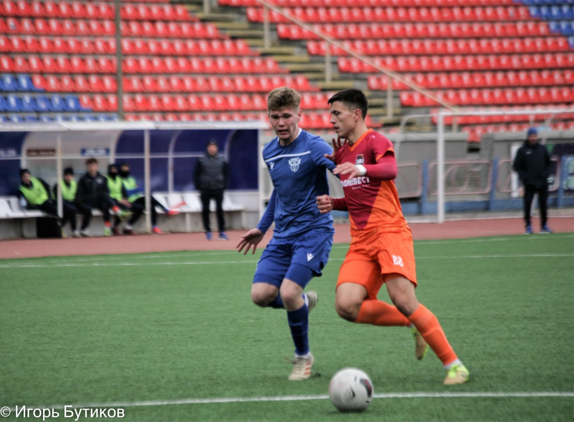 «Байкал» 1:2 «Темп». Кубок Сибири. Финал. 10.10.2021. Бутиков И. — кадр 50