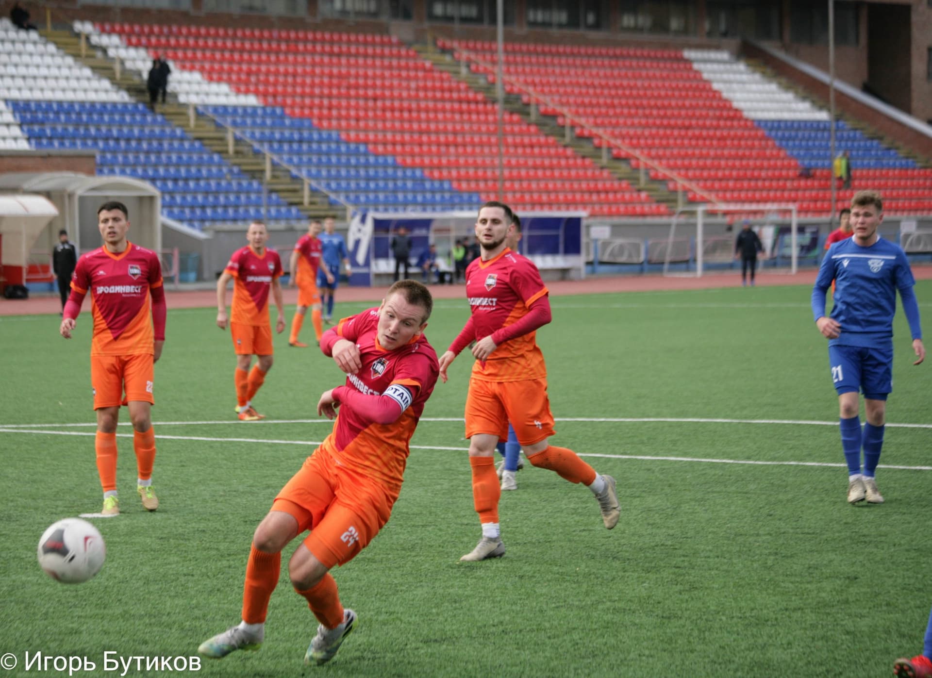 «Байкал» 1:2 «Темп». Кубок Сибири. Финал. 10.10.2021. Бутиков И. — кадр 60